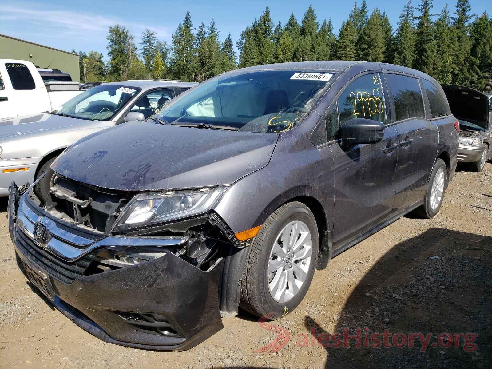 5FNRL6H21KB093378 2019 HONDA ODYSSEY