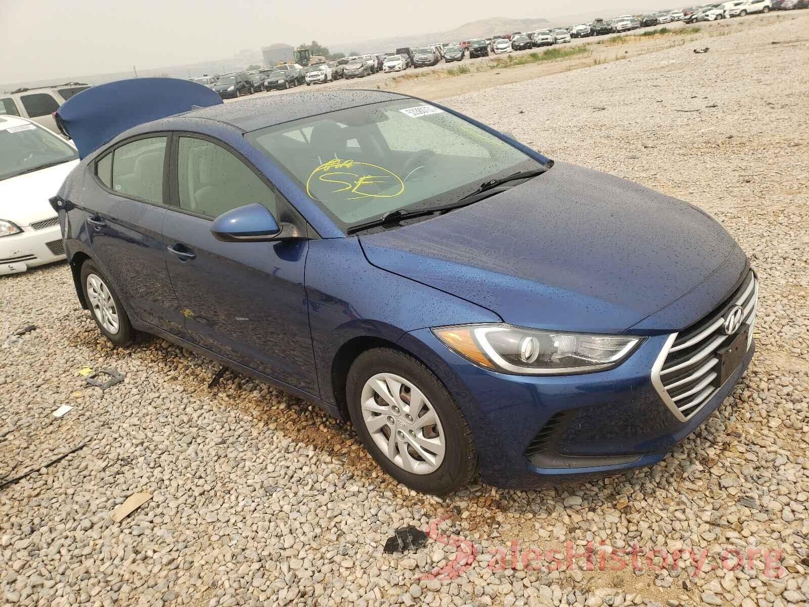 5NPD74LF3HH165690 2017 HYUNDAI ELANTRA