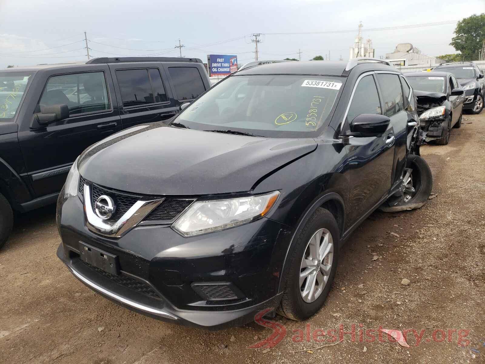 5N1AT2MT0GC862103 2016 NISSAN ROGUE