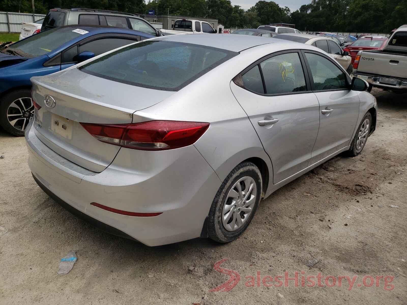 5NPD74LF3JH235551 2018 HYUNDAI ELANTRA