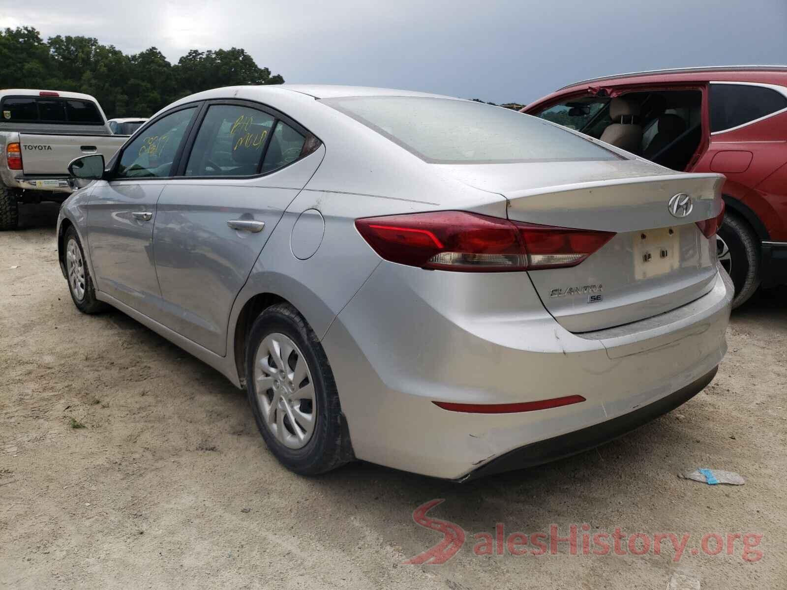 5NPD74LF3JH235551 2018 HYUNDAI ELANTRA