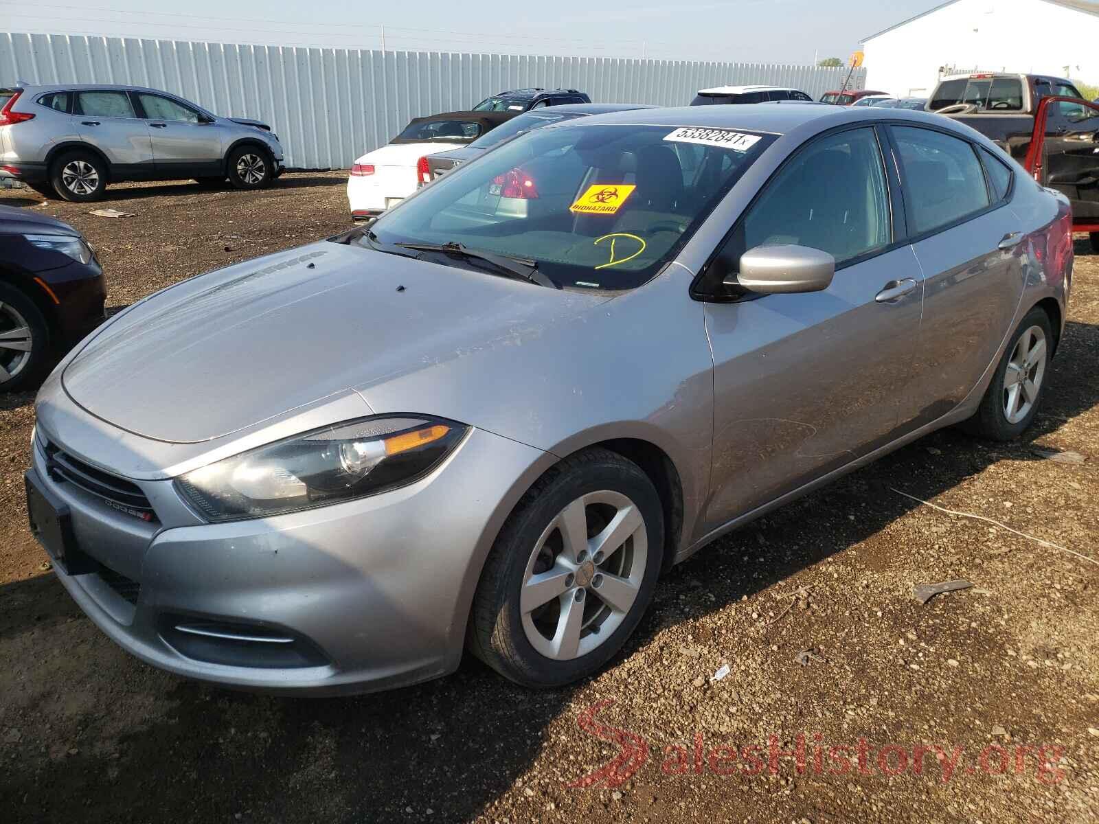 1C3CDFBB8GD577305 2016 DODGE DART