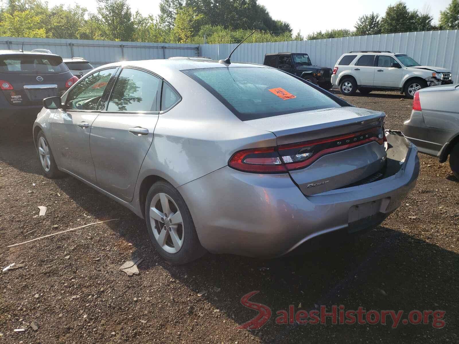 1C3CDFBB8GD577305 2016 DODGE DART