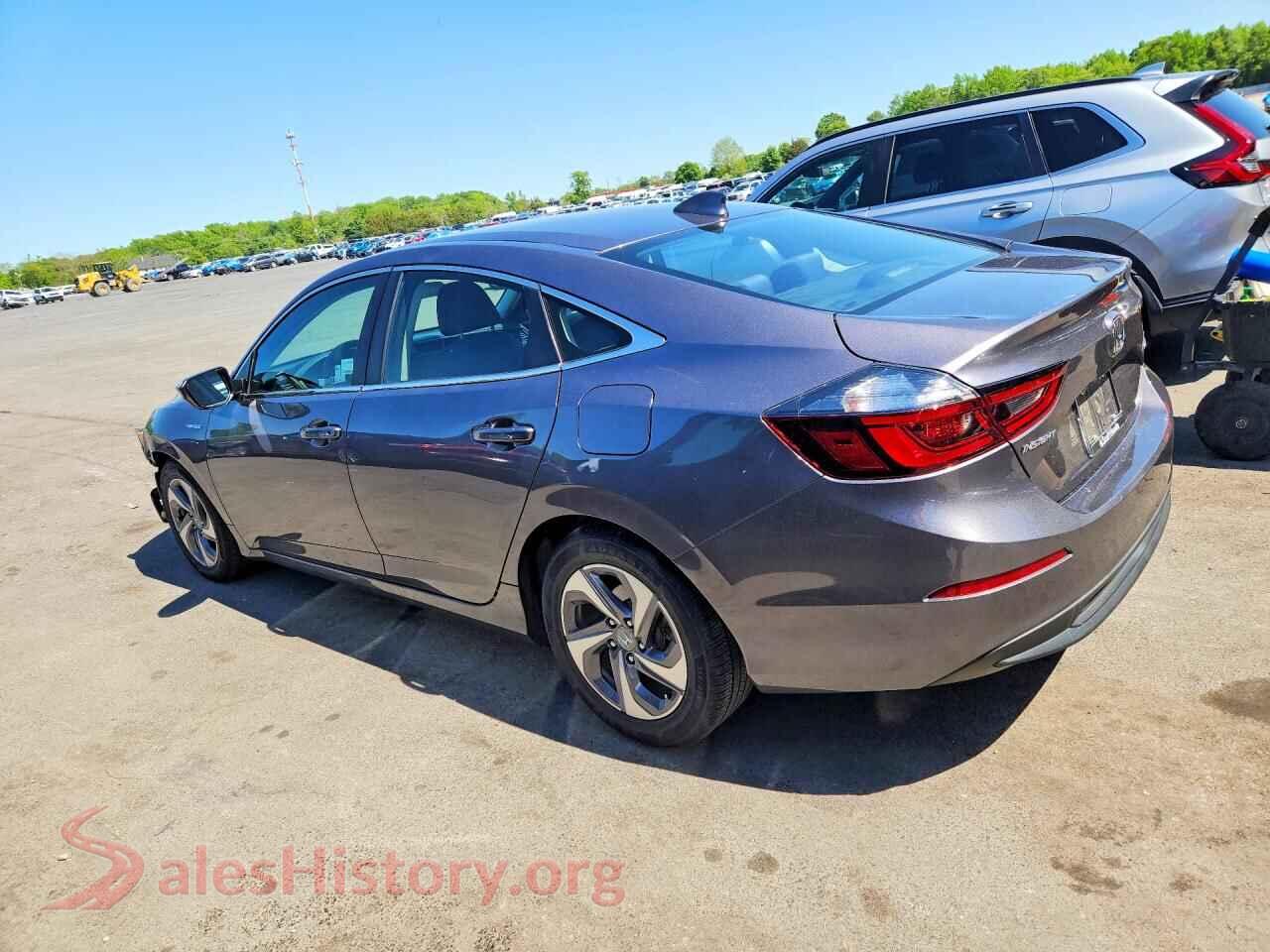 2020 HONDA INSIGHT VIN 19XZE4F51LE010504, front view