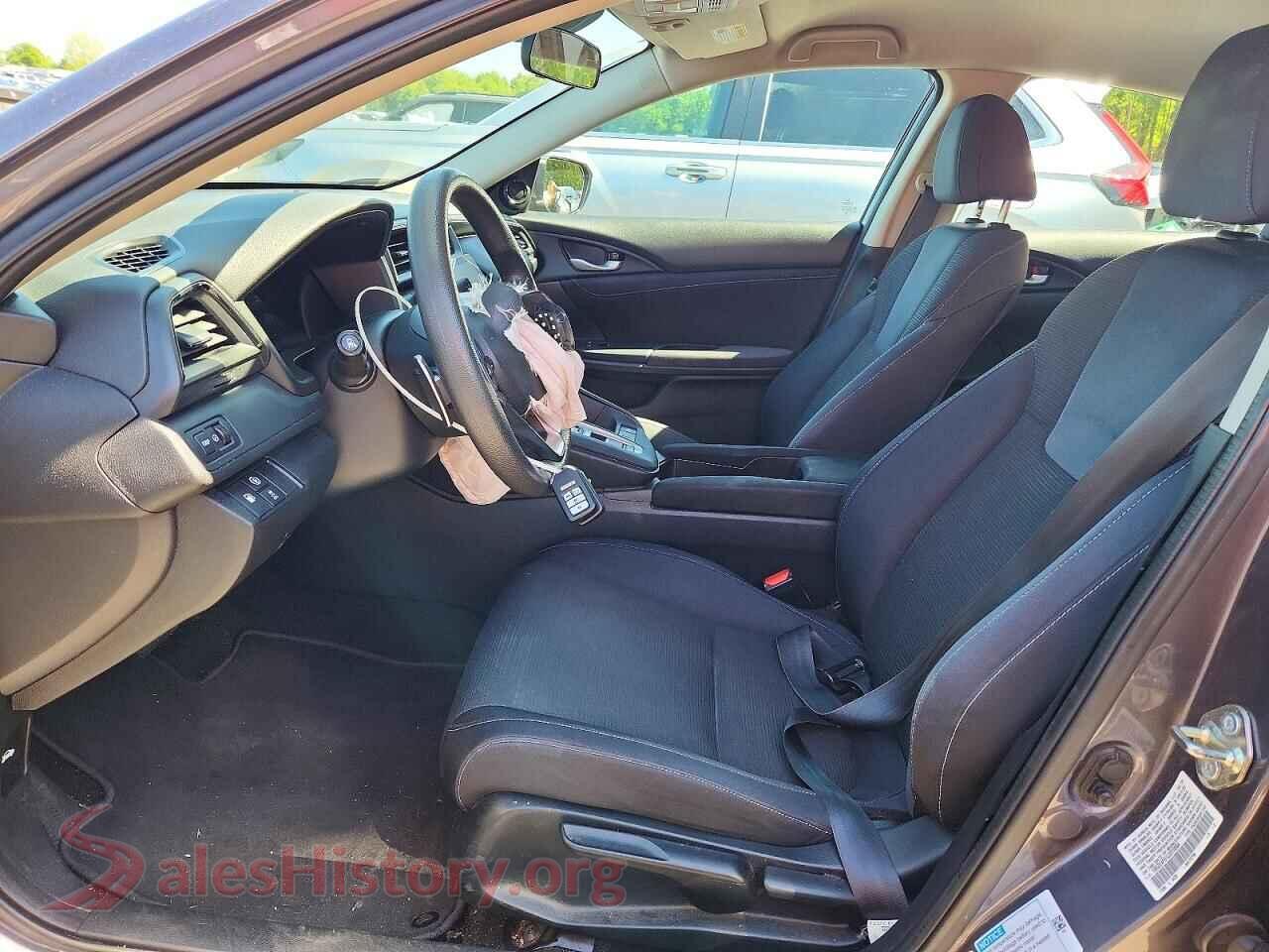 2020 HONDA INSIGHT VIN 19XZE4F51LE010504, engine bay