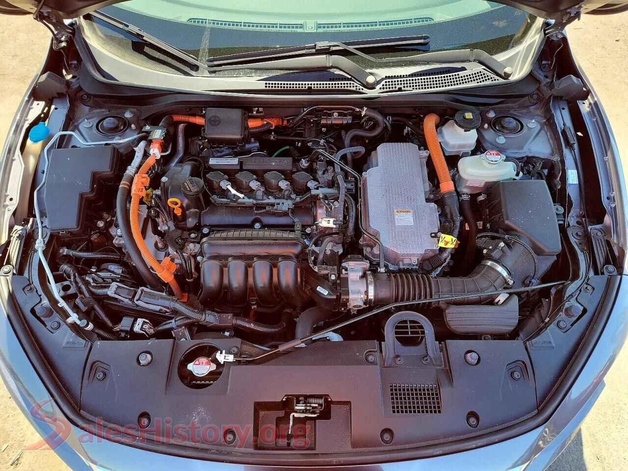 2020 HONDA INSIGHT VIN 19XZE4F51LE010504, VIN plate
