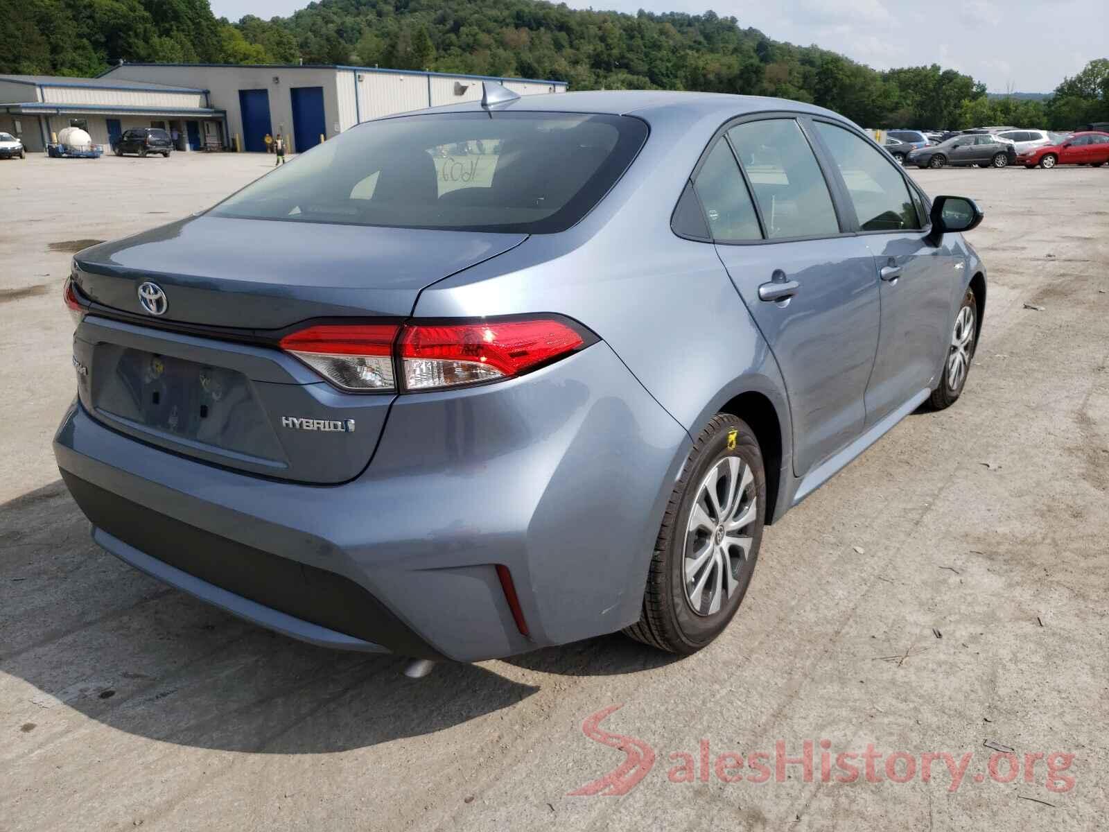 JTDEAMDE5MJ023869 2021 TOYOTA COROLLA