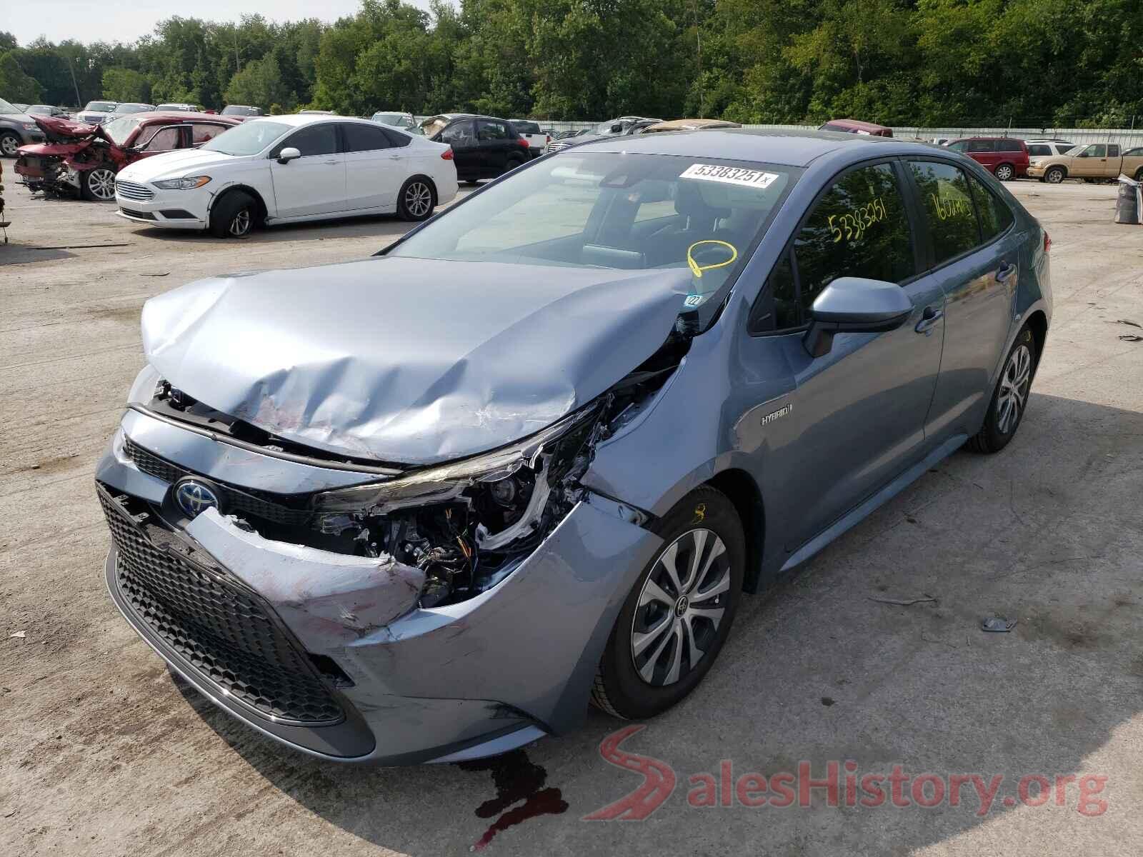 JTDEAMDE5MJ023869 2021 TOYOTA COROLLA