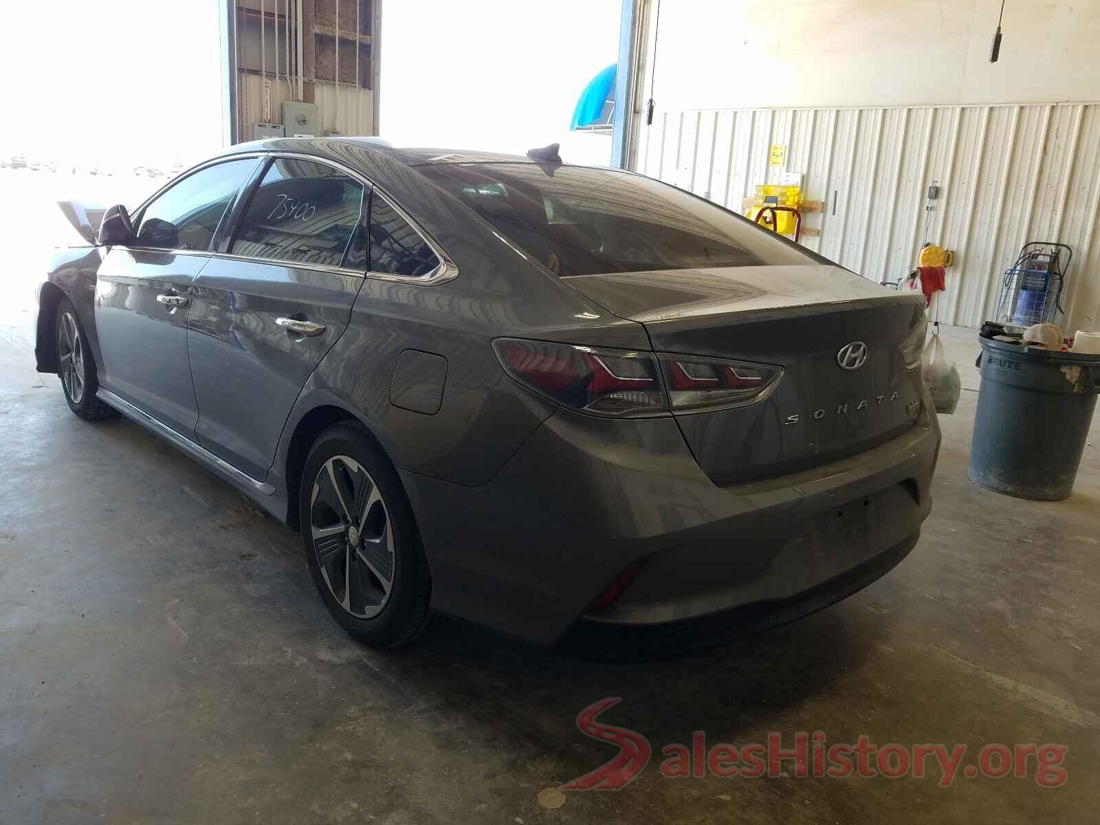 KMHE34L32KA085006 2019 HYUNDAI SONATA