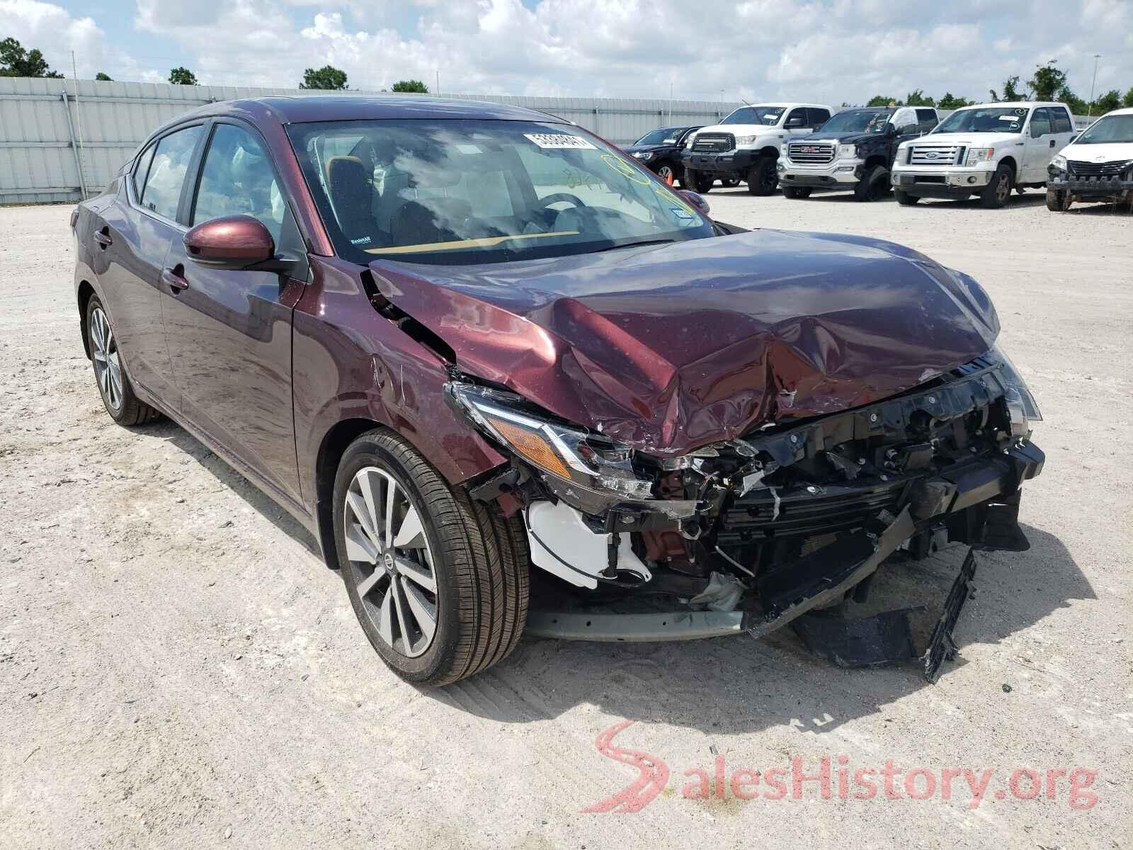 3N1AB8CV4LY255509 2020 NISSAN SENTRA