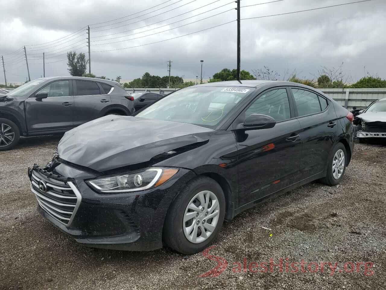 5NPD74LF4JH377357 2018 HYUNDAI ELANTRA