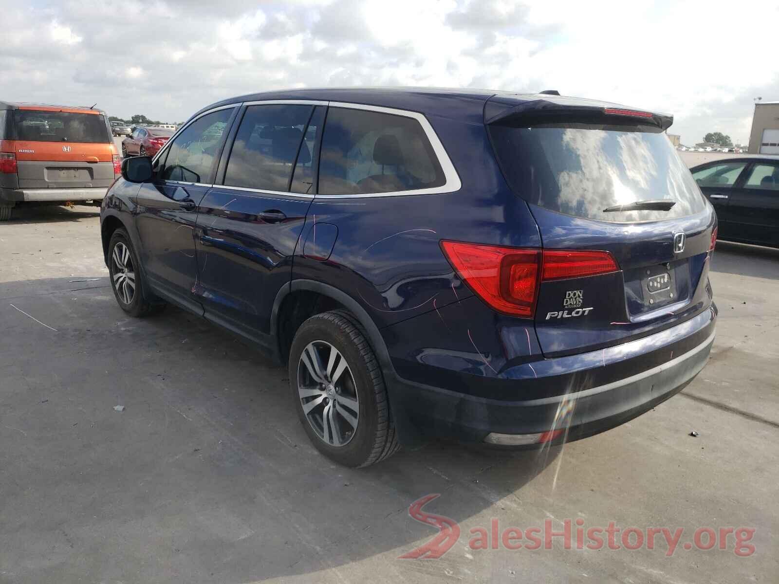 5FNYF5H3XGB004954 2016 HONDA PILOT