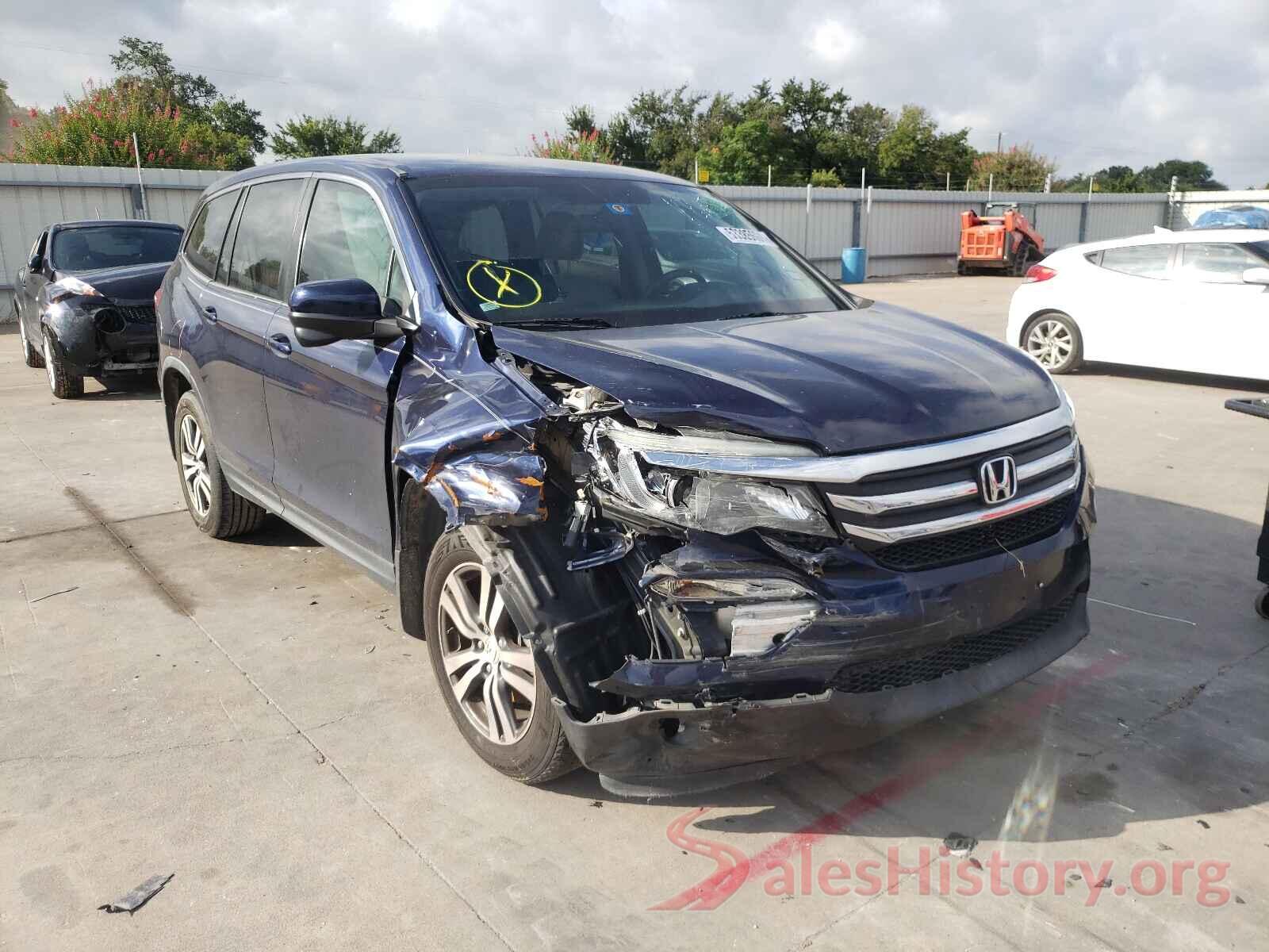 5FNYF5H3XGB004954 2016 HONDA PILOT