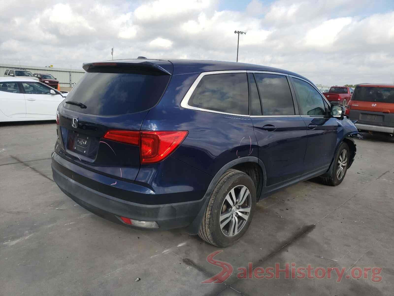 5FNYF5H3XGB004954 2016 HONDA PILOT