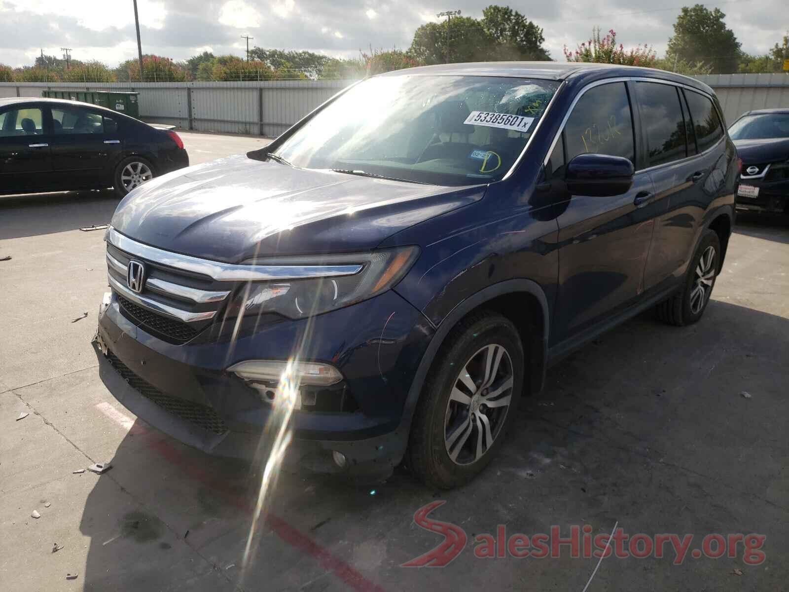 5FNYF5H3XGB004954 2016 HONDA PILOT