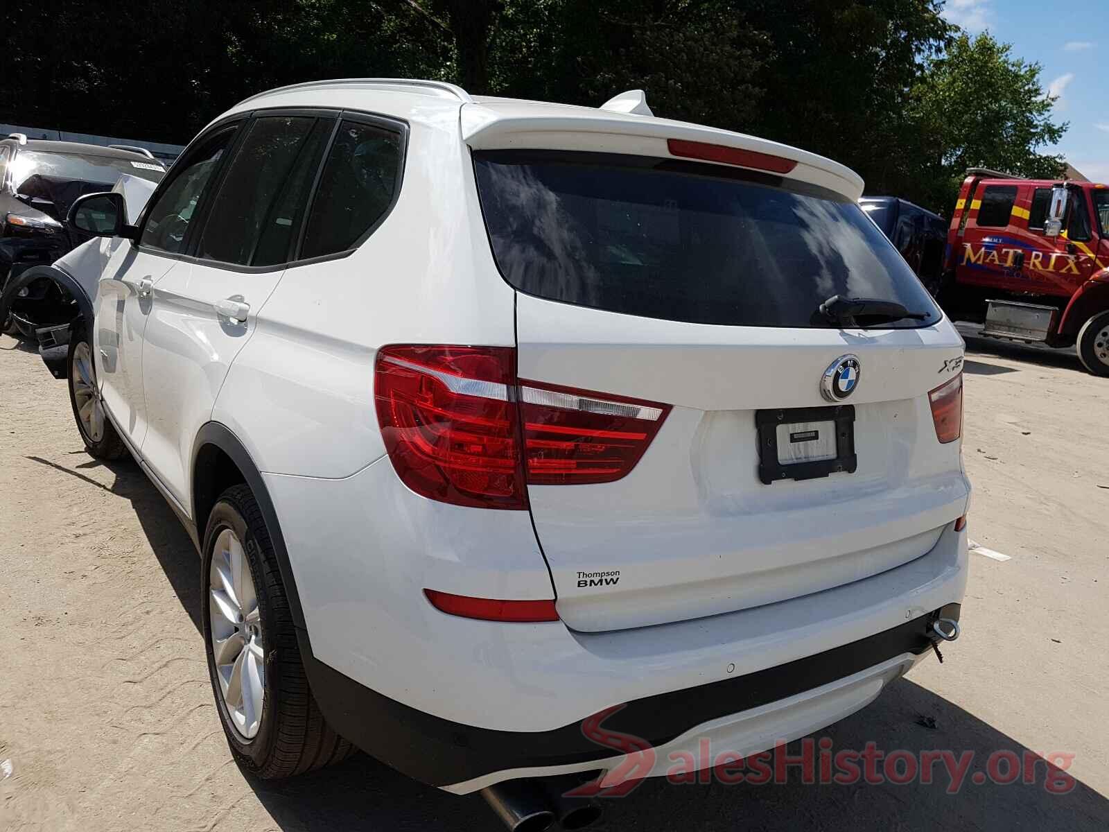 5UXWX9C51H0T12050 2017 BMW X3