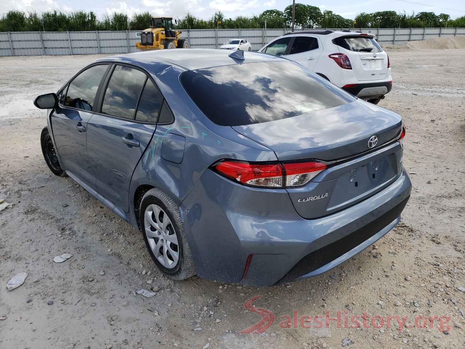 5YFEPMAE4MP217601 2021 TOYOTA COROLLA