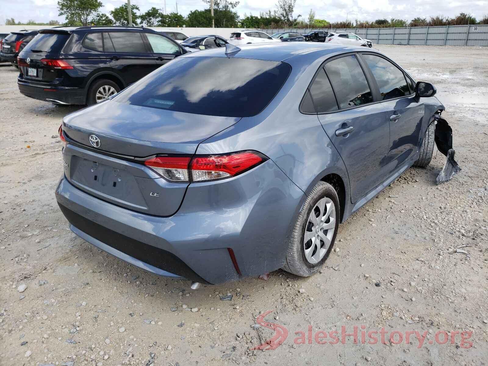 5YFEPMAE4MP217601 2021 TOYOTA COROLLA