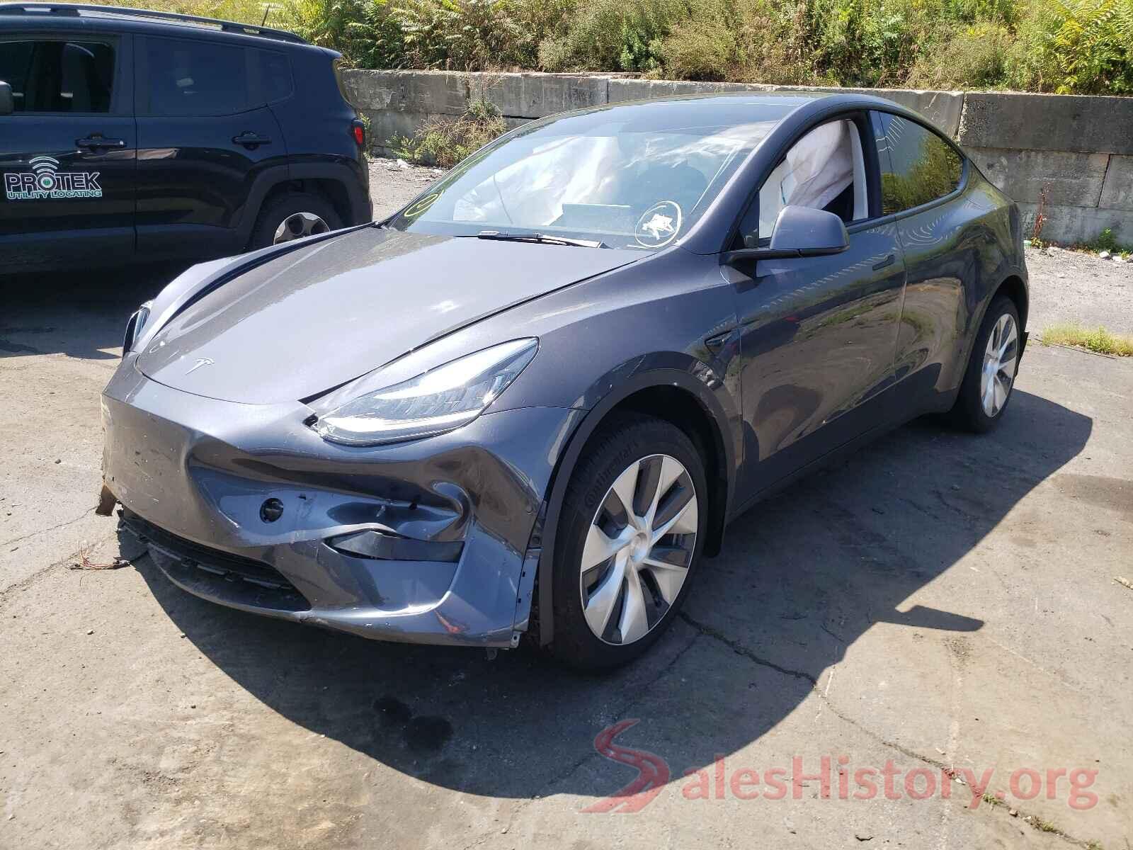 5YJYGDEE6MF199489 2021 TESLA MODEL Y