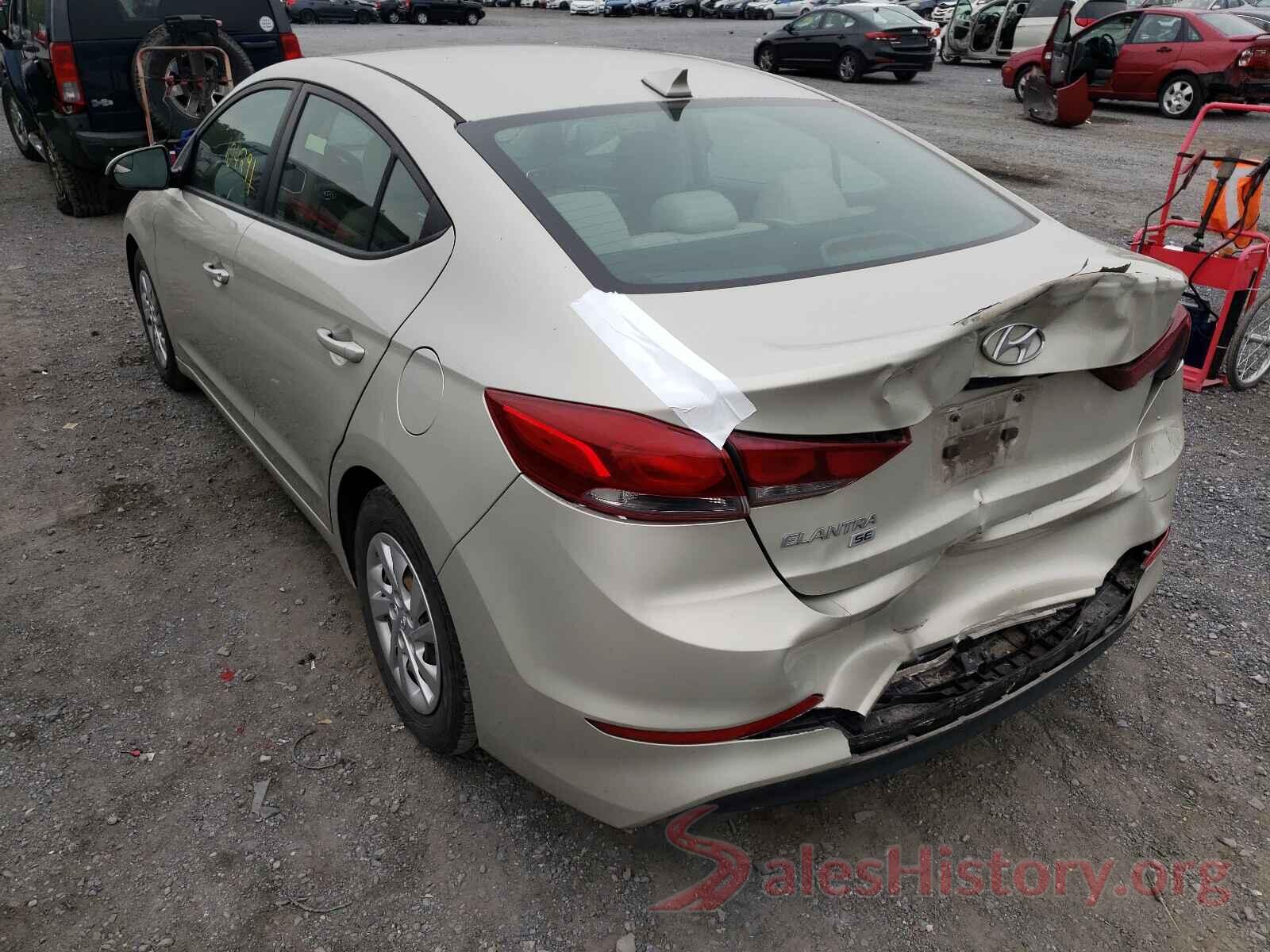 5NPD74LF3HH055755 2017 HYUNDAI ELANTRA