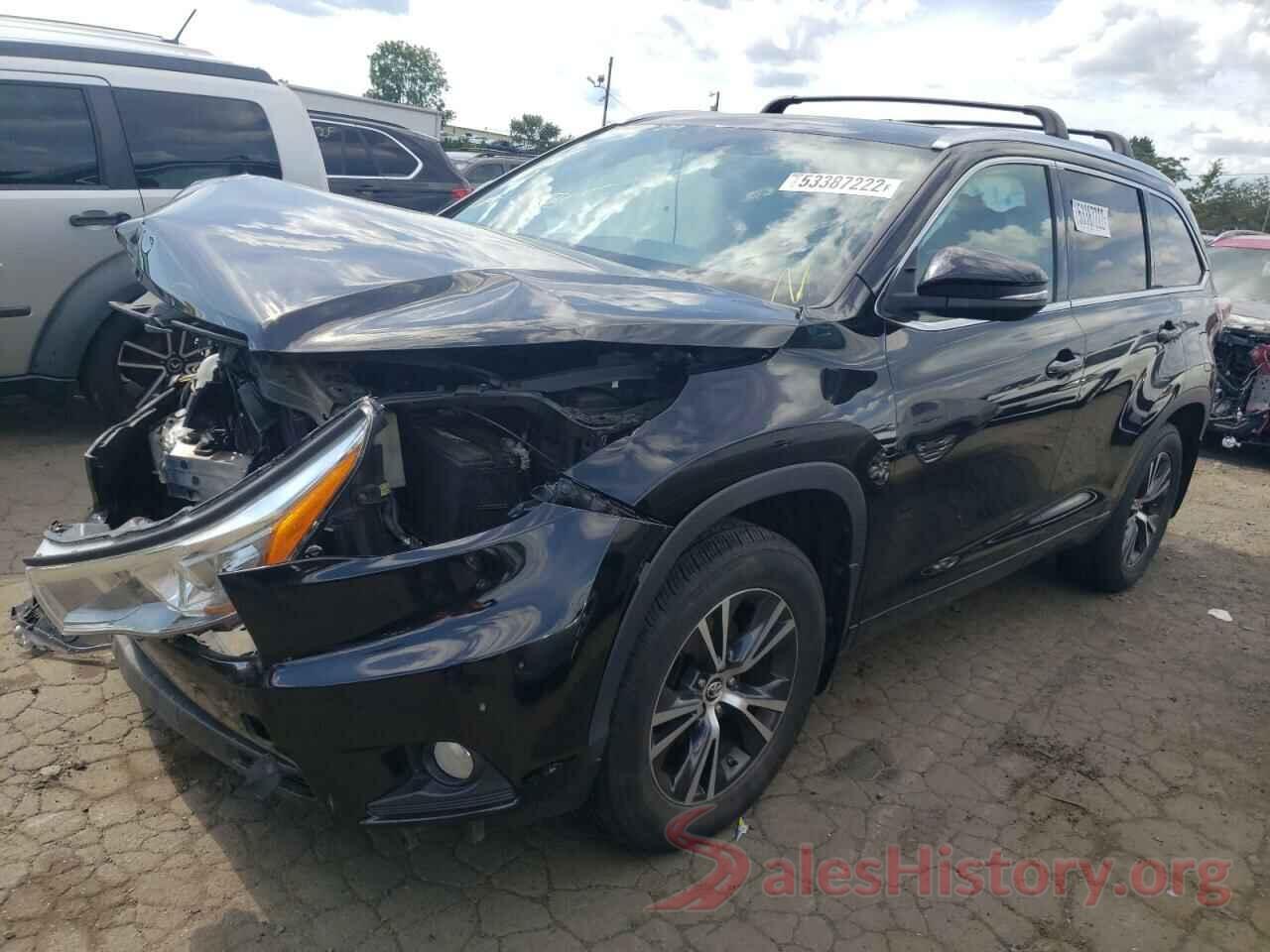 5TDJKRFH1GS251729 2016 TOYOTA HIGHLANDER