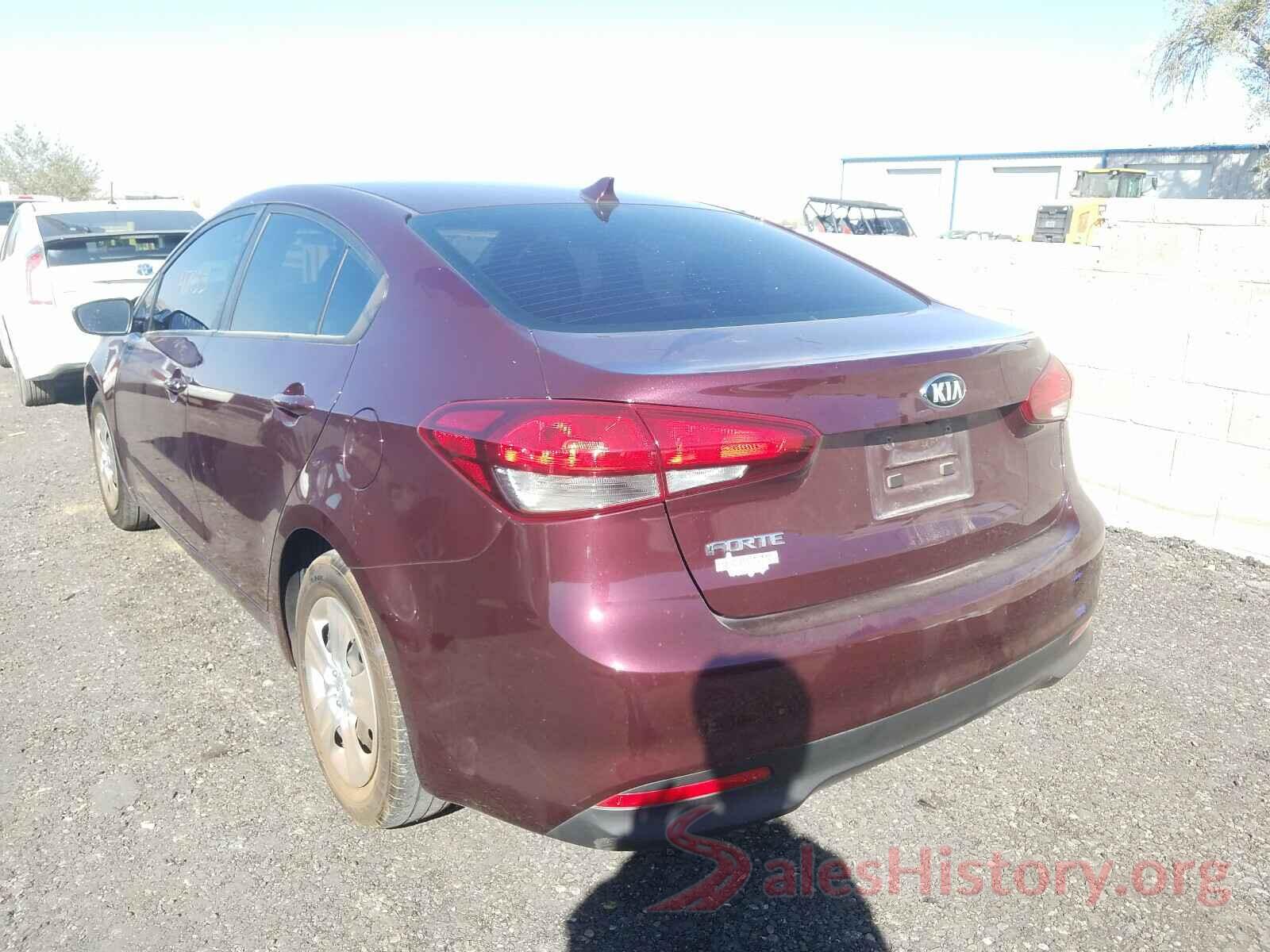 3KPFK4A73JE280917 2018 KIA FORTE