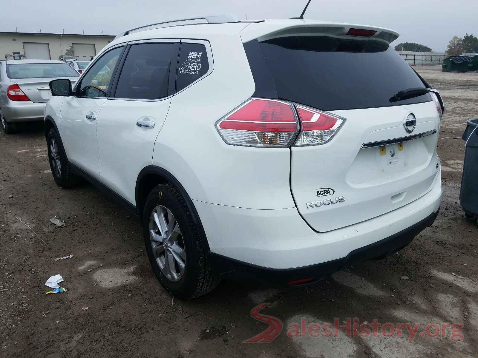 KNMAT2MT3GP683082 2016 NISSAN ROGUE