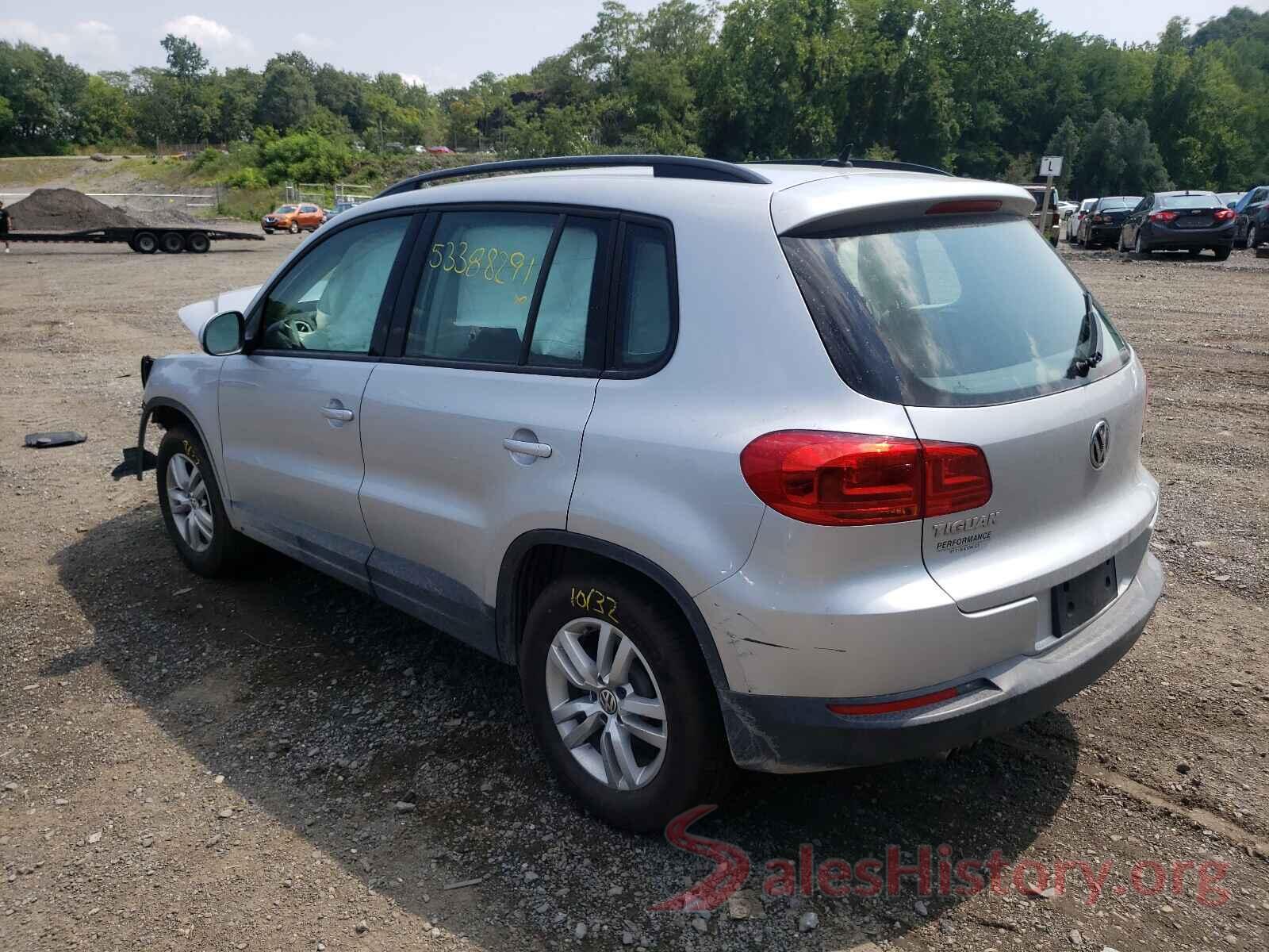 WVGAV7AX0GW569864 2016 VOLKSWAGEN TIGUAN