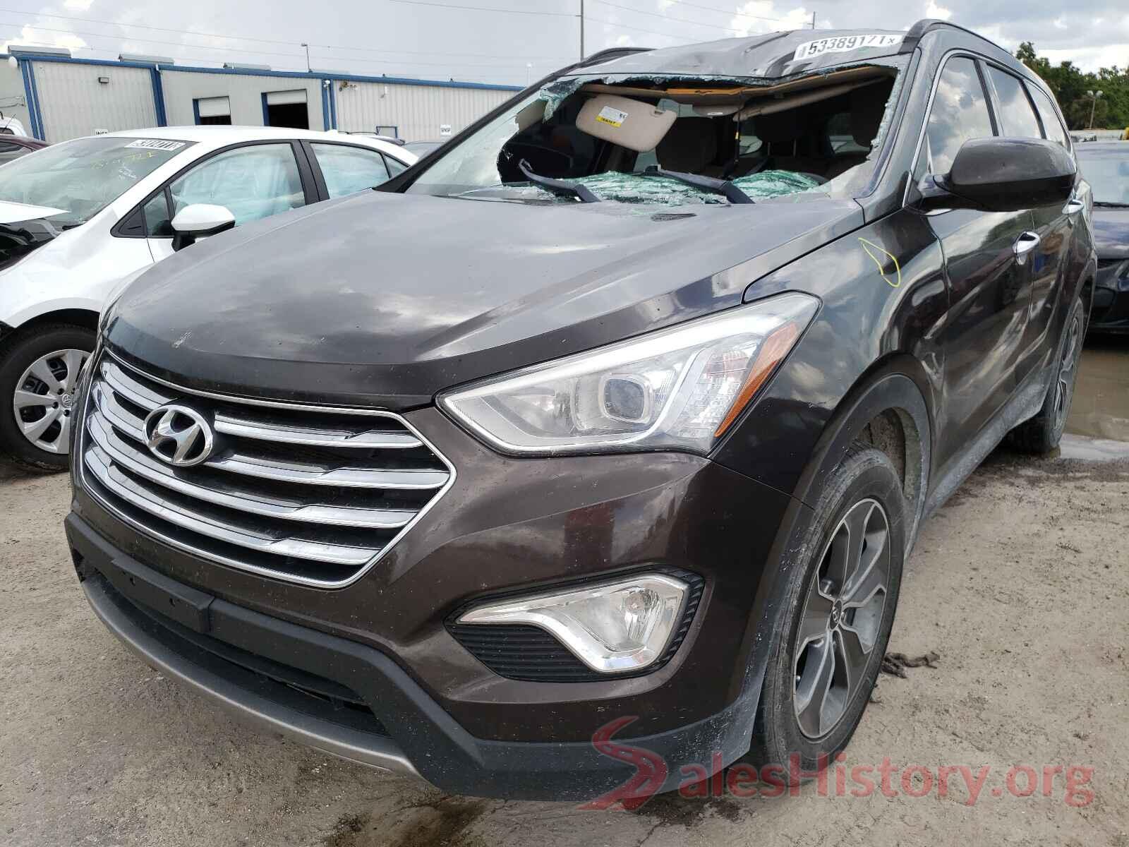 KM8SM4HF6GU143272 2016 HYUNDAI SANTA FE