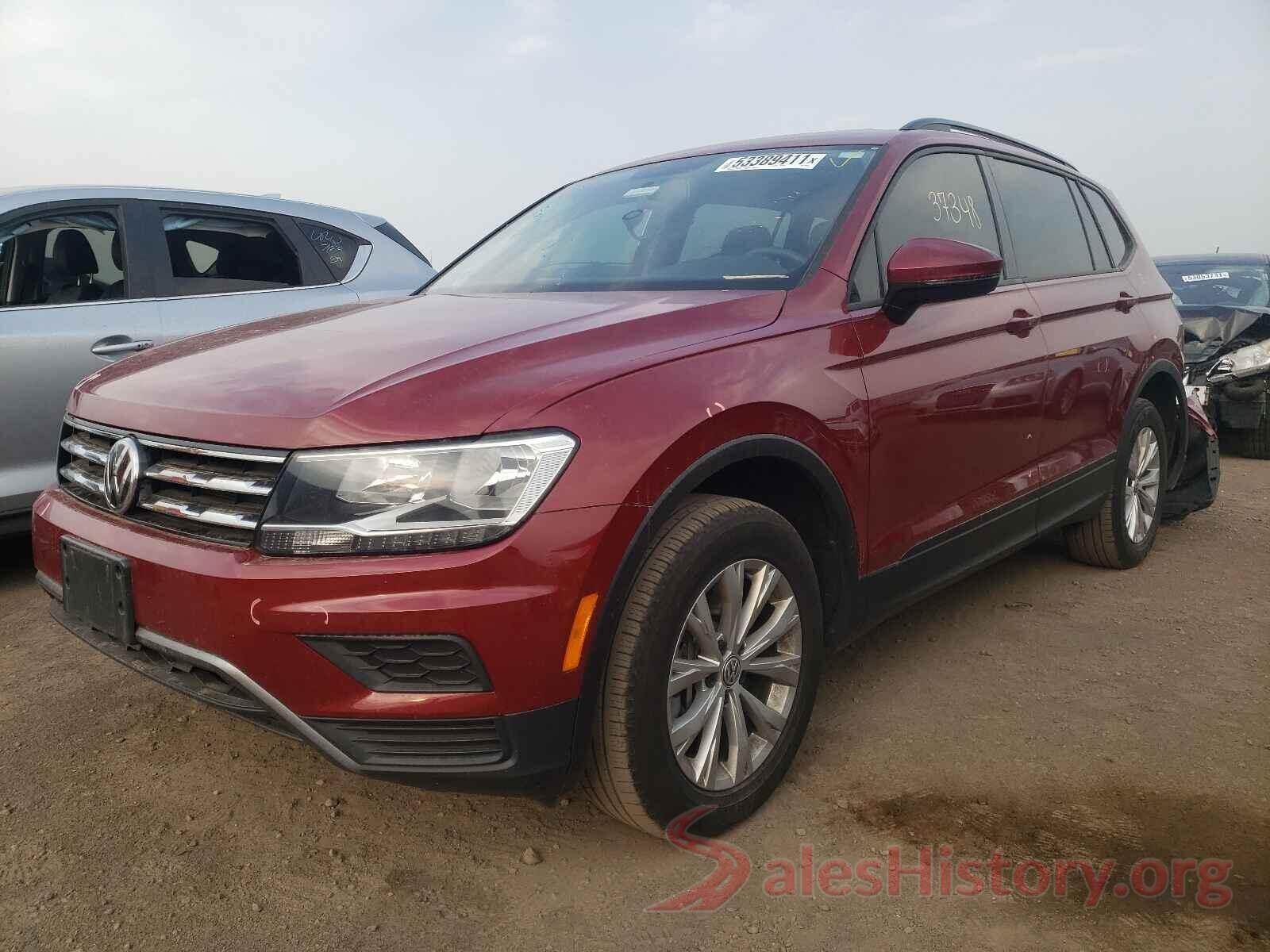 3VV0B7AX8KM095505 2019 VOLKSWAGEN TIGUAN