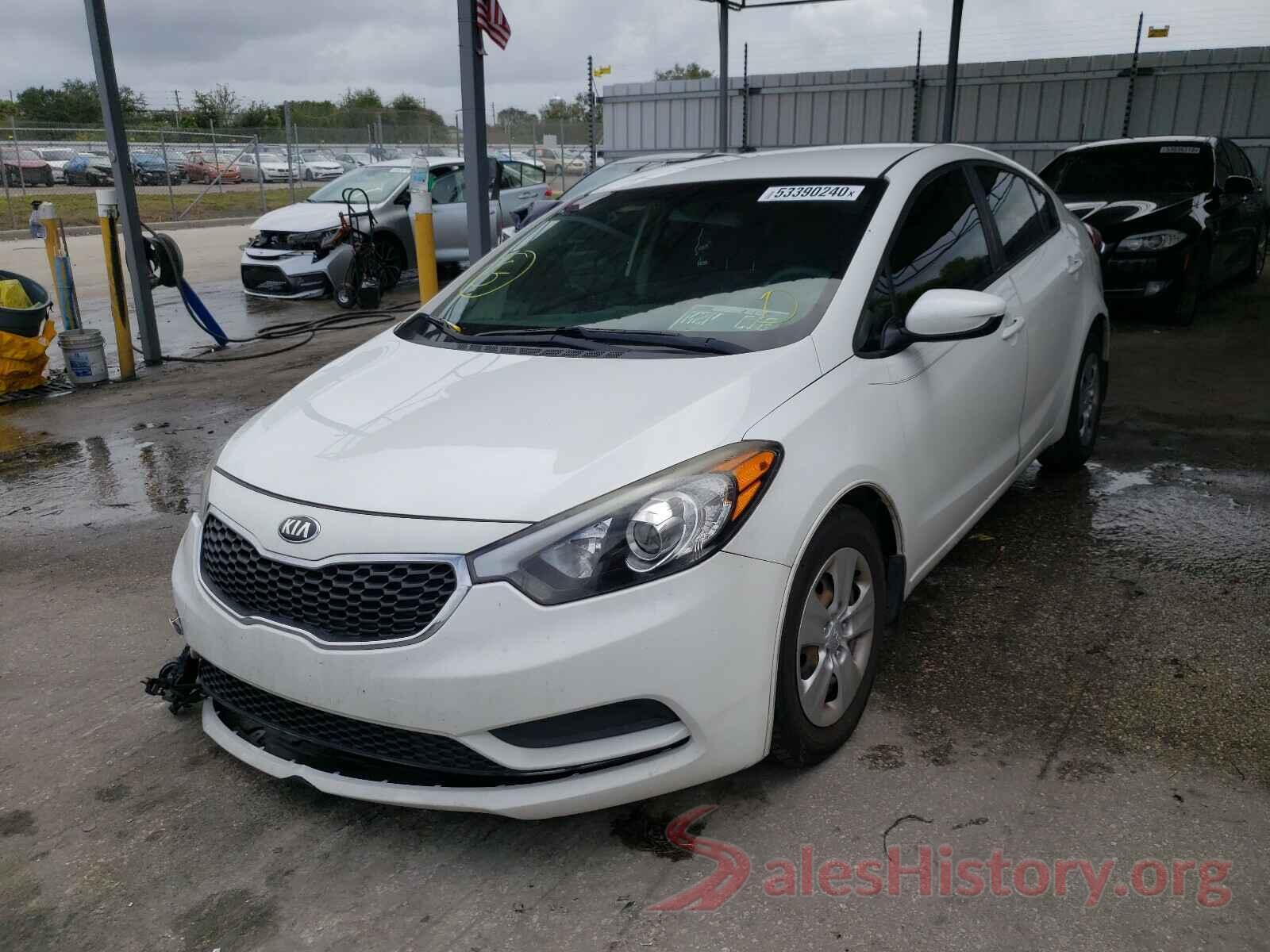 KNAFK4A60G5615222 2016 KIA FORTE