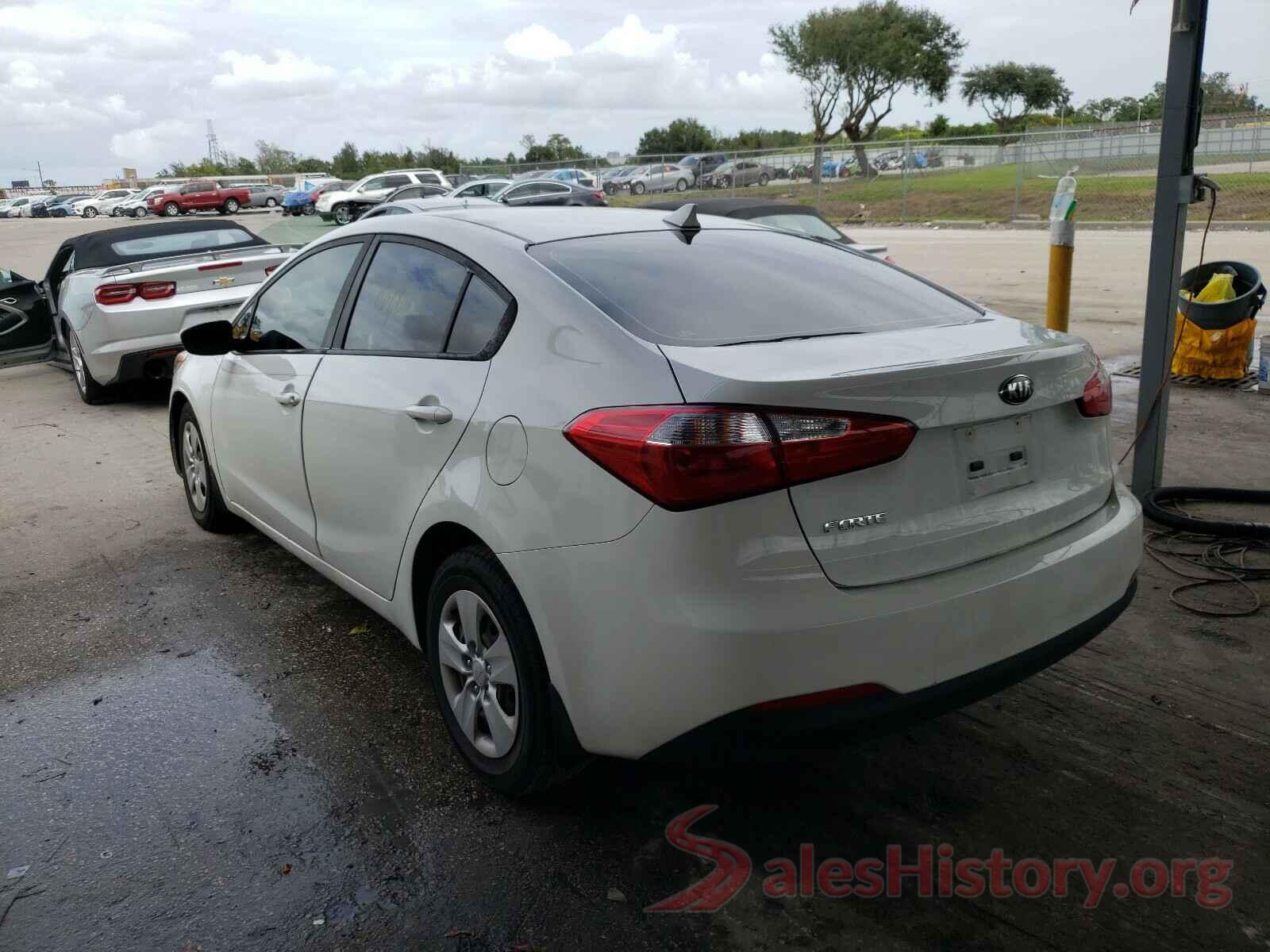 KNAFK4A60G5615222 2016 KIA FORTE