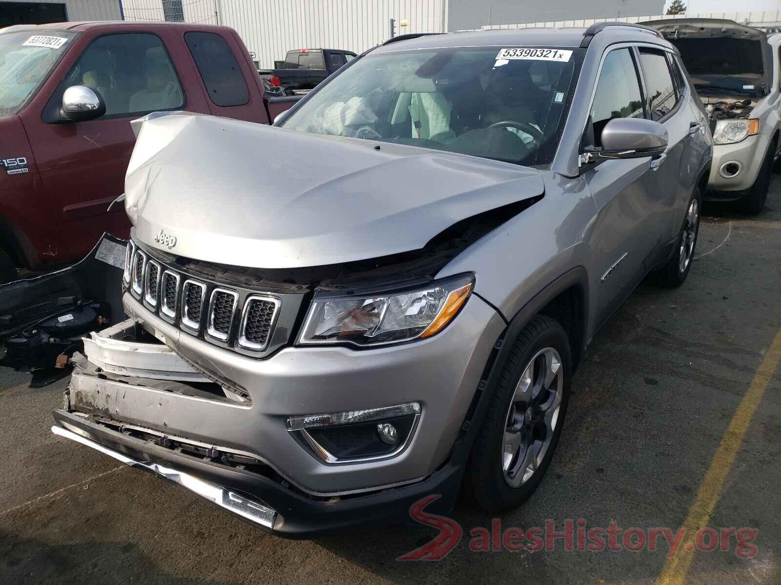 3C4NJCCB8LT187299 2020 JEEP COMPASS