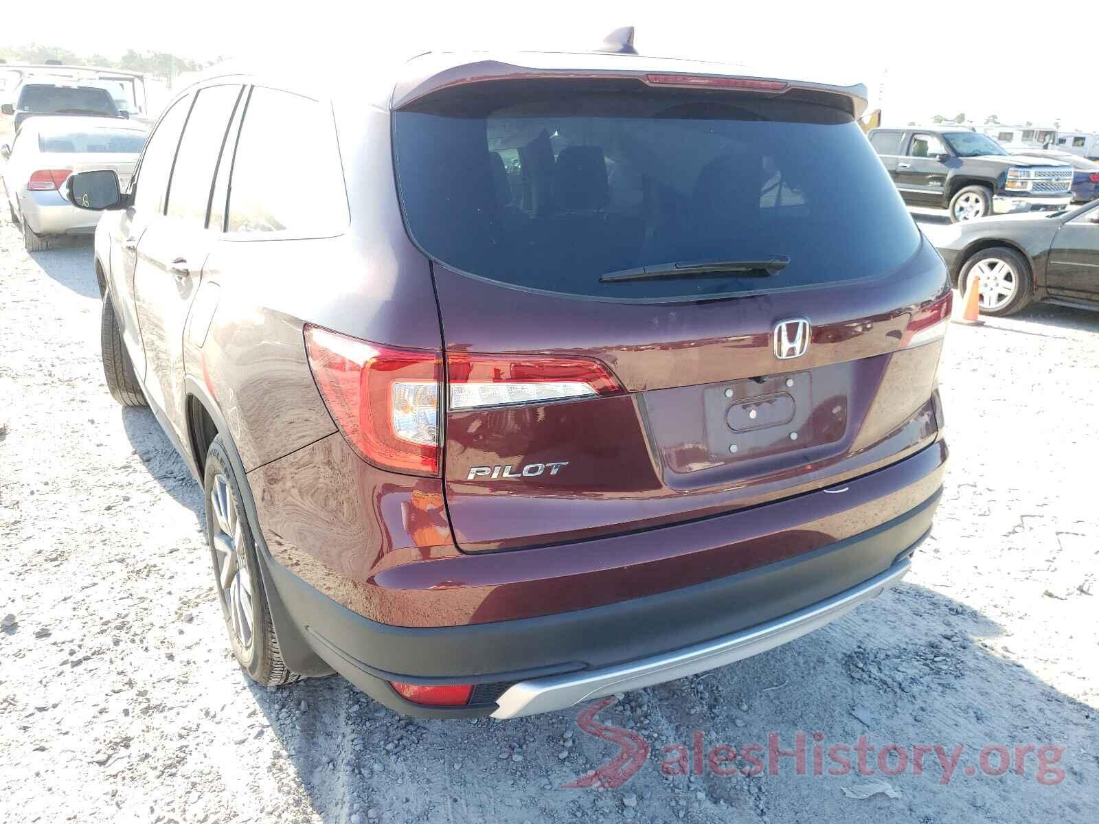 5FNYF5H5XLB007462 2020 HONDA PILOT