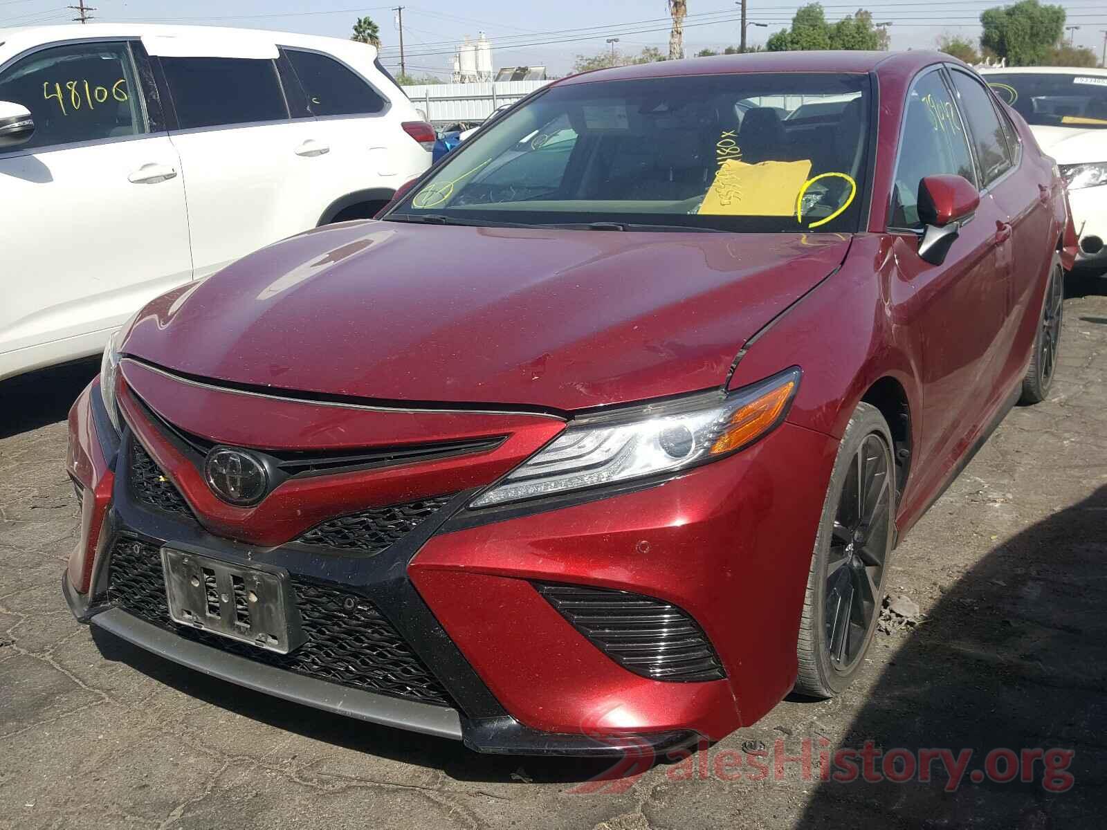 4T1B61HKXJU554607 2018 TOYOTA CAMRY