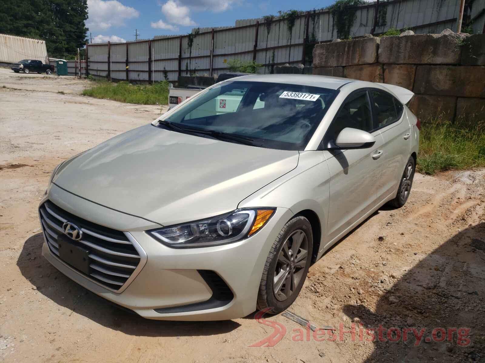 5NPD84LF9HH186234 2017 HYUNDAI ELANTRA