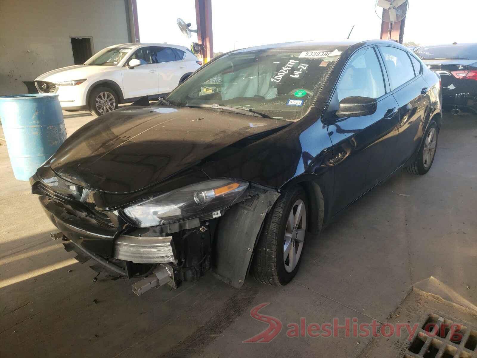 1C3CDFBB8GD660362 2016 DODGE DART