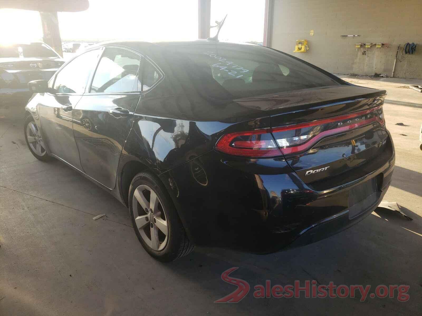 1C3CDFBB8GD660362 2016 DODGE DART