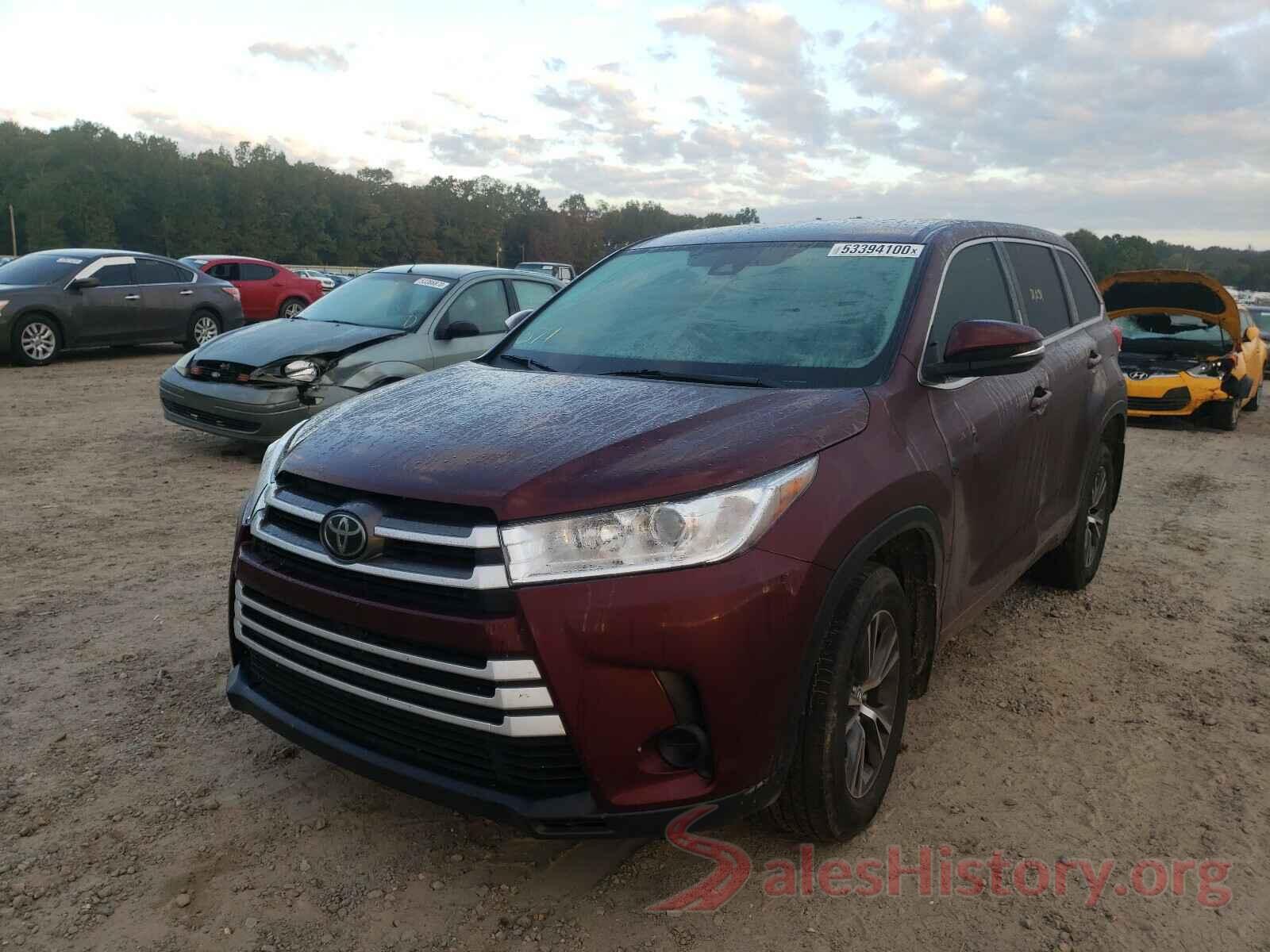 5TDZZRFH7JS283655 2018 TOYOTA HIGHLANDER