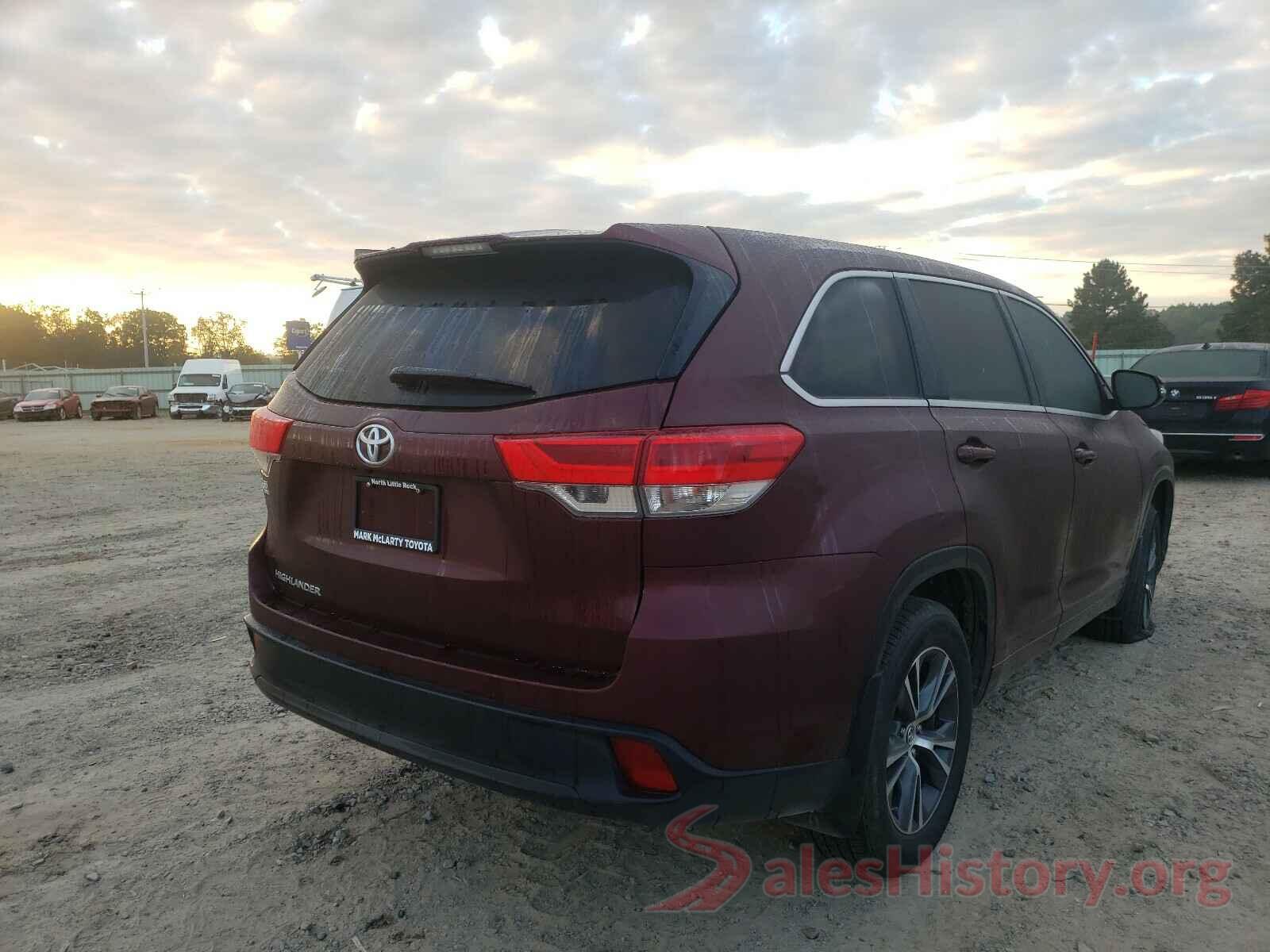 5TDZZRFH7JS283655 2018 TOYOTA HIGHLANDER