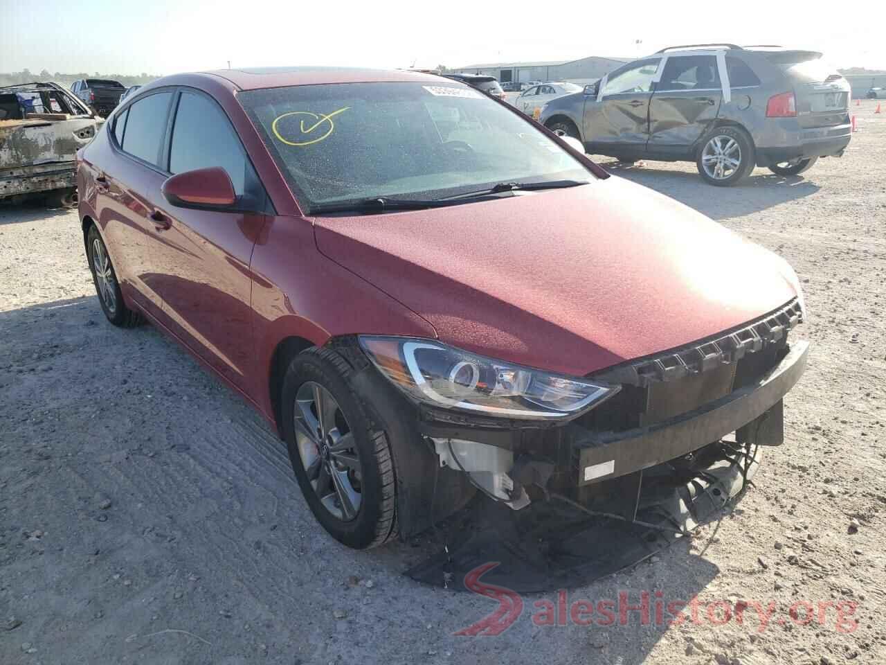 5NPD84LF9HH185505 2017 HYUNDAI ELANTRA