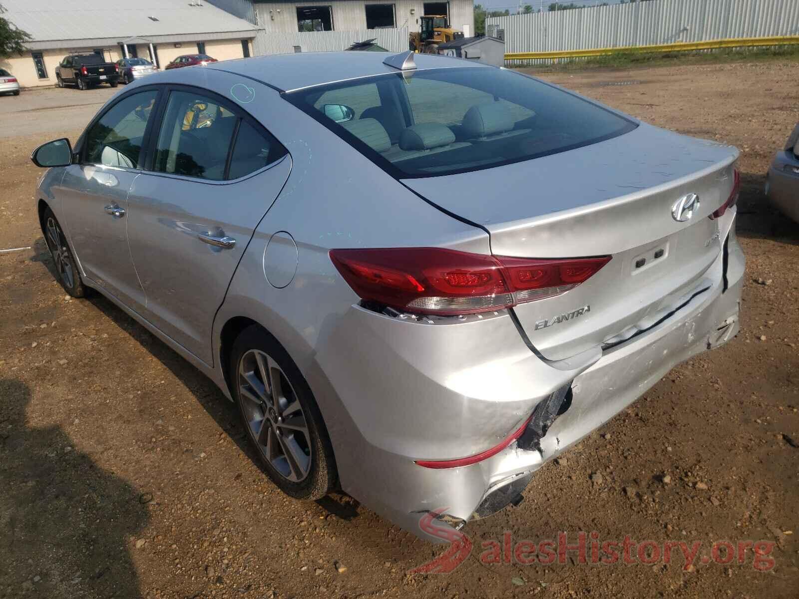 5NPD84LF2HH039527 2017 HYUNDAI ELANTRA