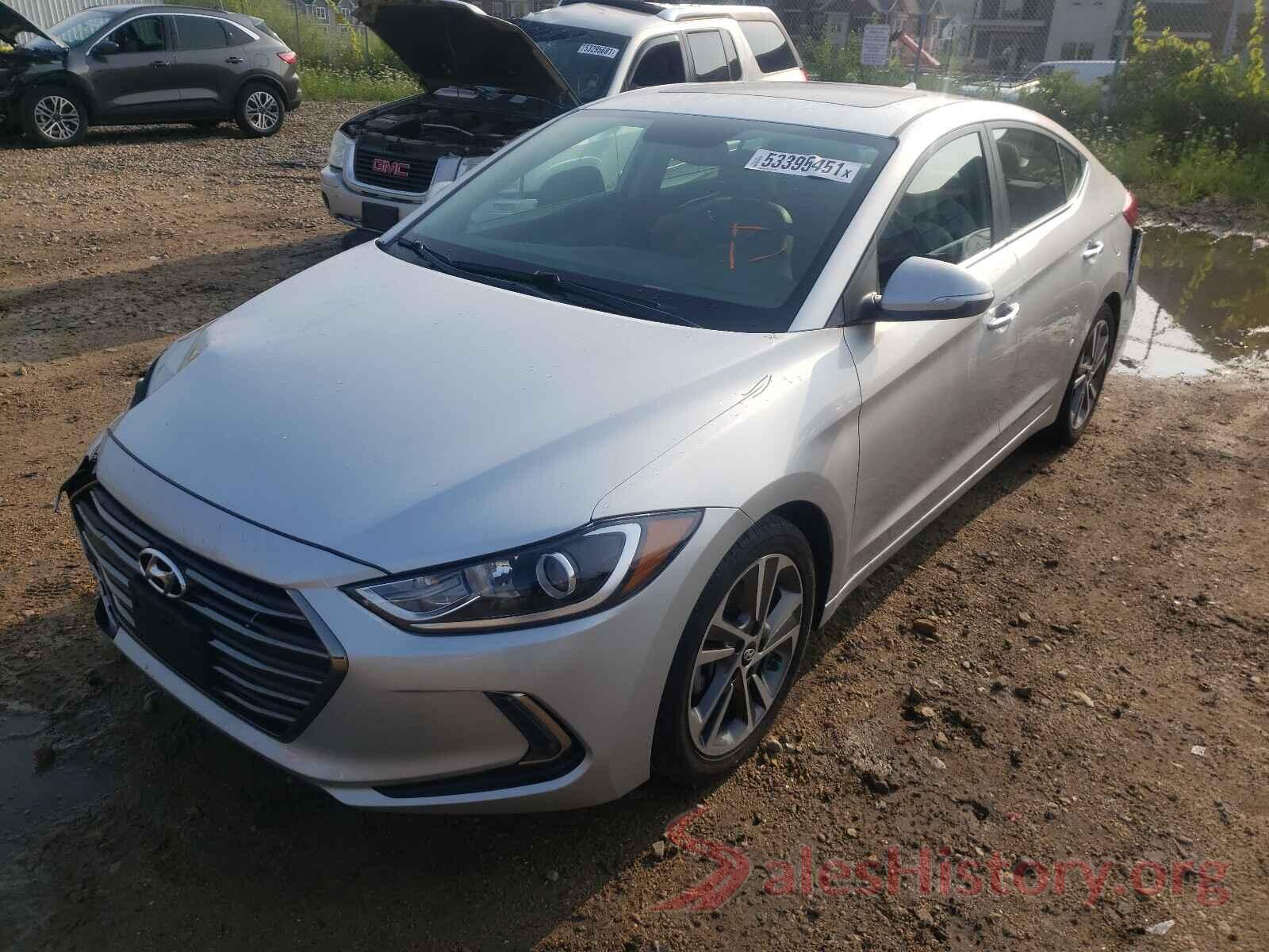 5NPD84LF2HH039527 2017 HYUNDAI ELANTRA