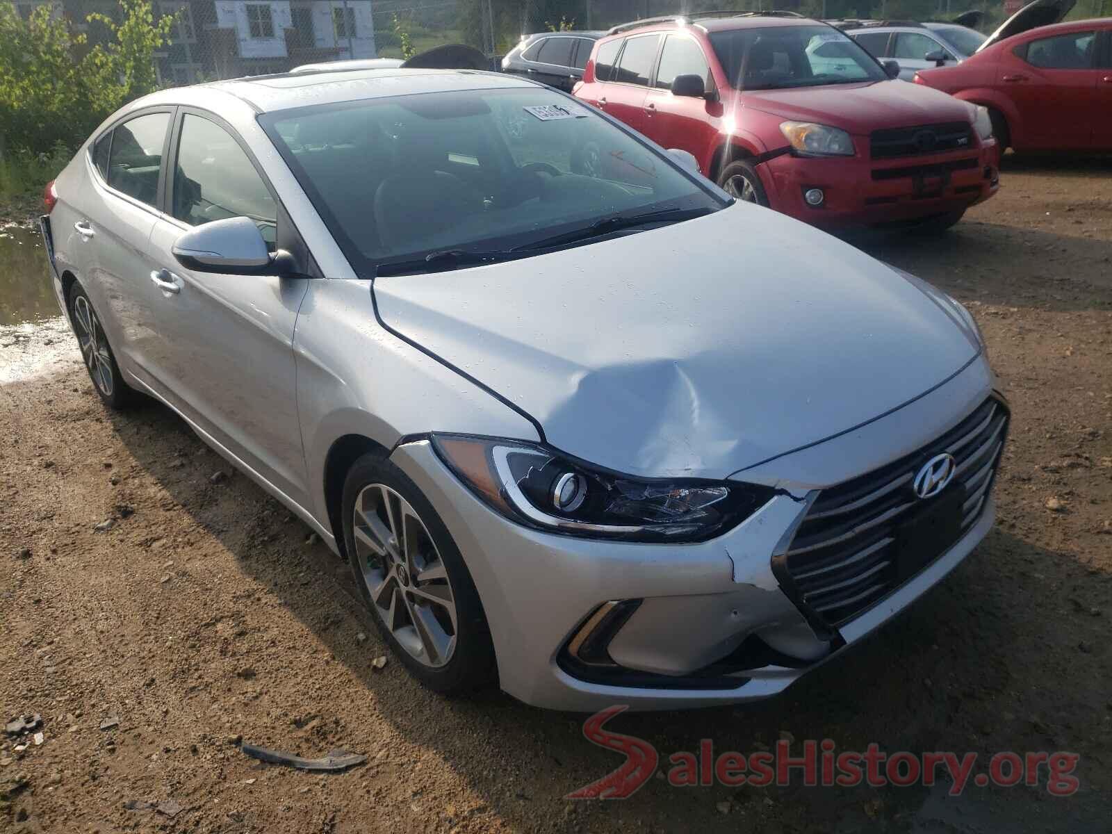 5NPD84LF2HH039527 2017 HYUNDAI ELANTRA