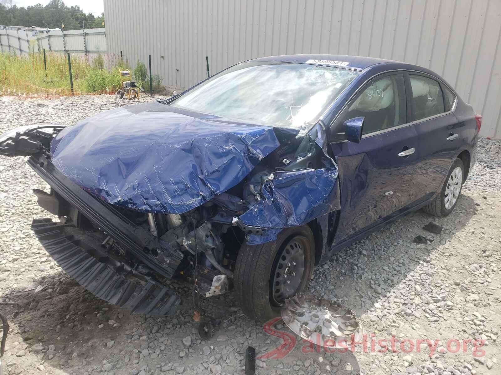 3N1AB7AP5KY370326 2019 NISSAN SENTRA