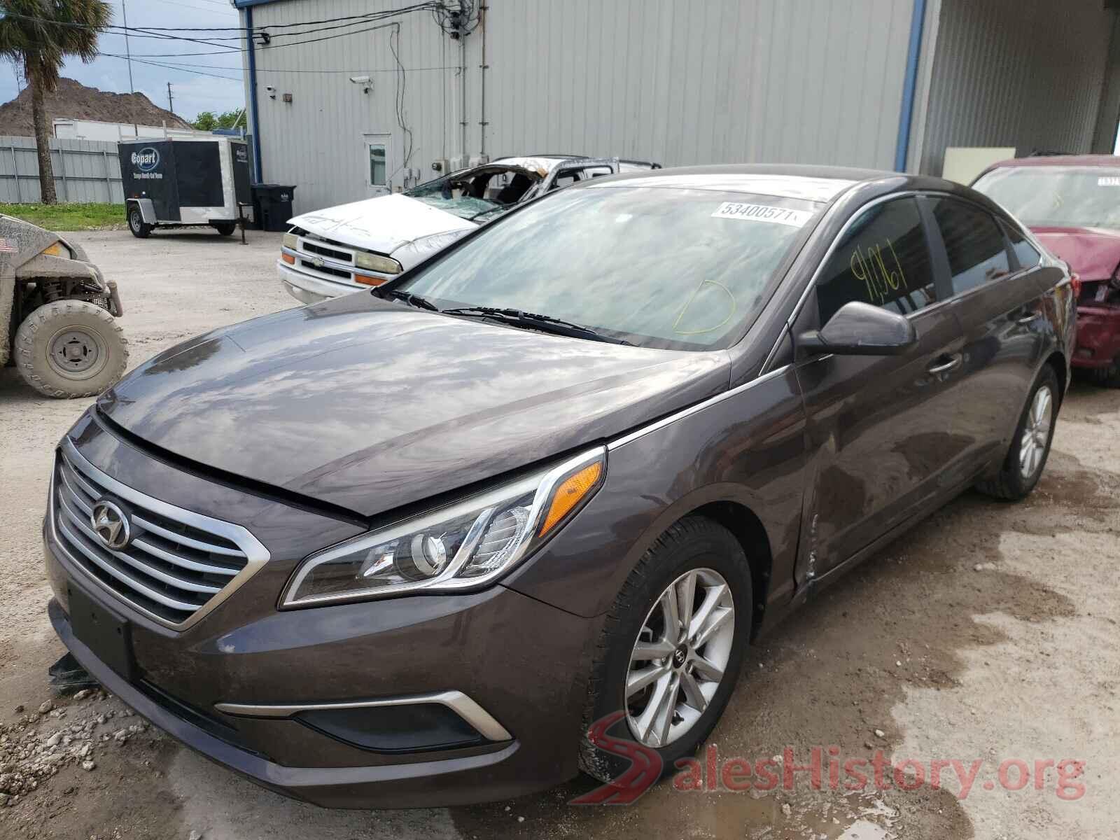 5NPE24AFXHH505827 2017 HYUNDAI SONATA