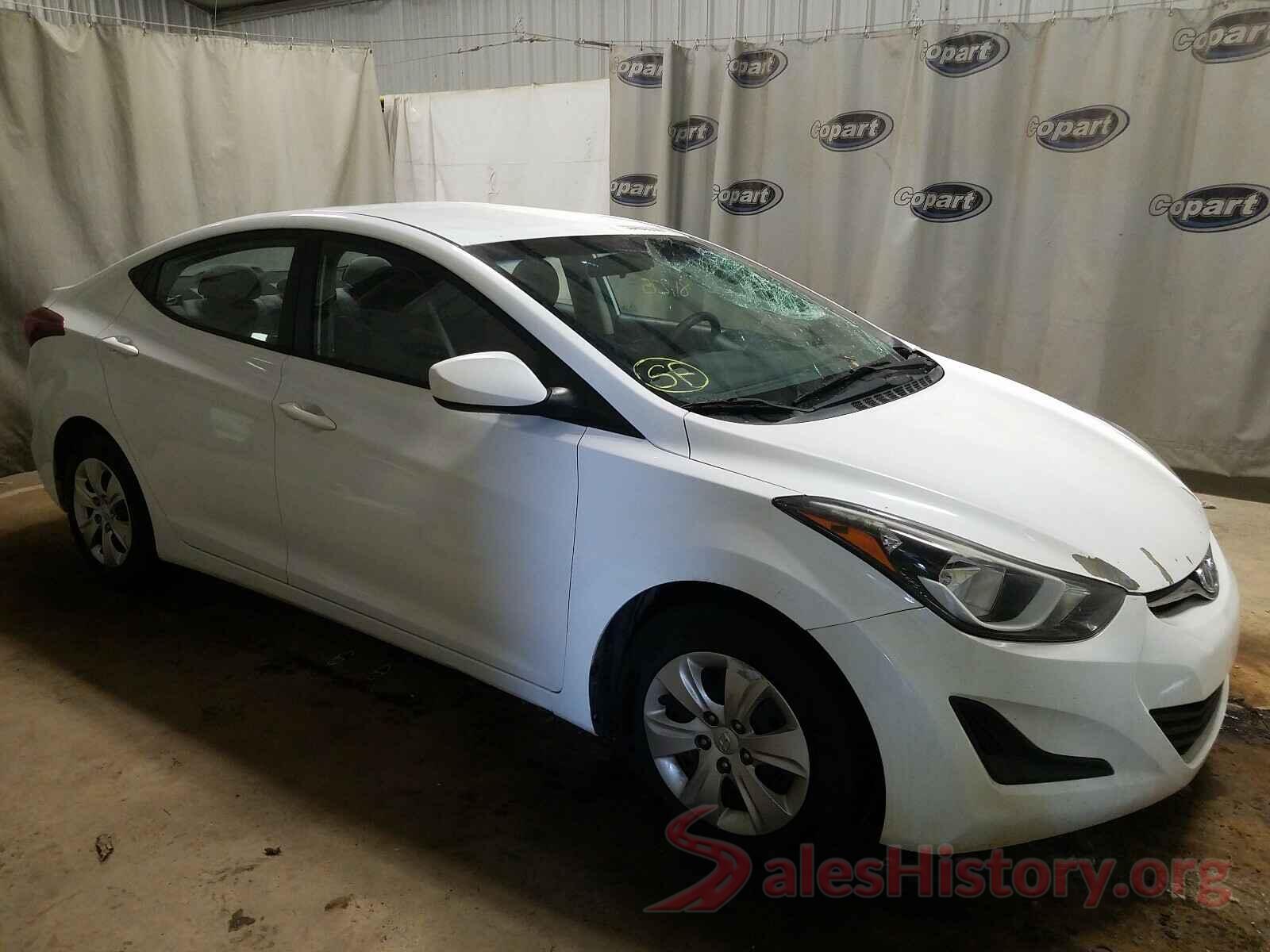 5NPDH4AE3GH737461 2016 HYUNDAI ELANTRA