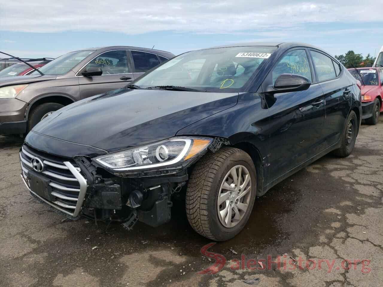 5NPD74LF4HH121519 2017 HYUNDAI ELANTRA