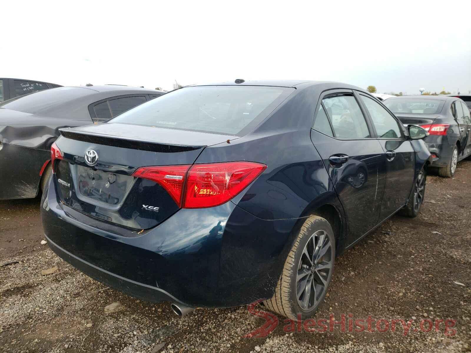 2T1BURHE2KC157006 2019 TOYOTA COROLLA