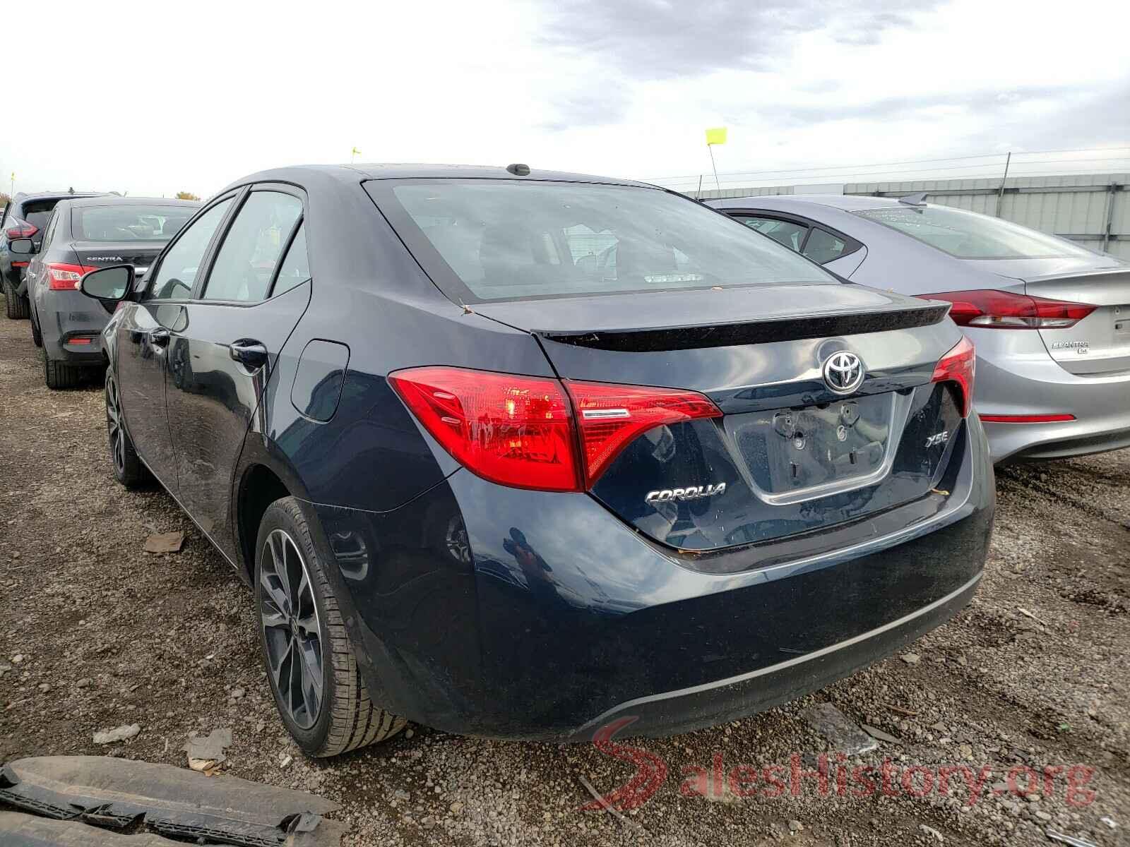 2T1BURHE2KC157006 2019 TOYOTA COROLLA